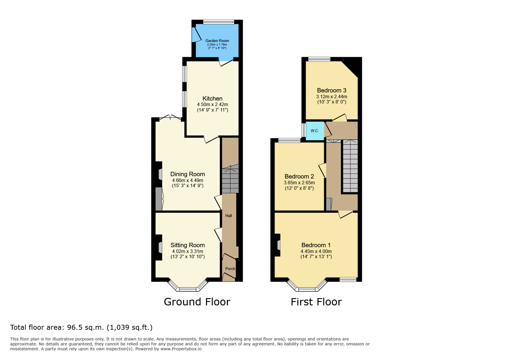 34, King Edward Street, Devon floorplan
