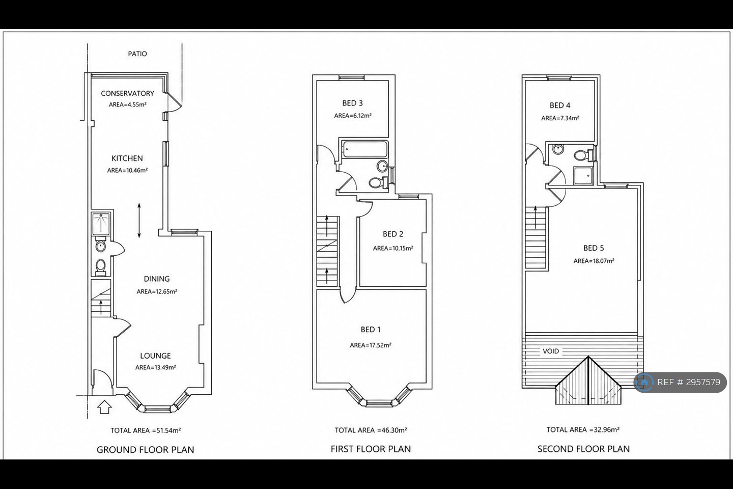 Melrose Road, Pinner floorplan
