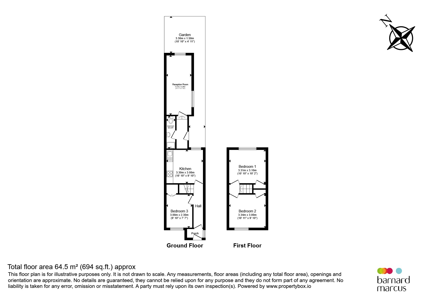 29, Warren Road, Croydon floorplan