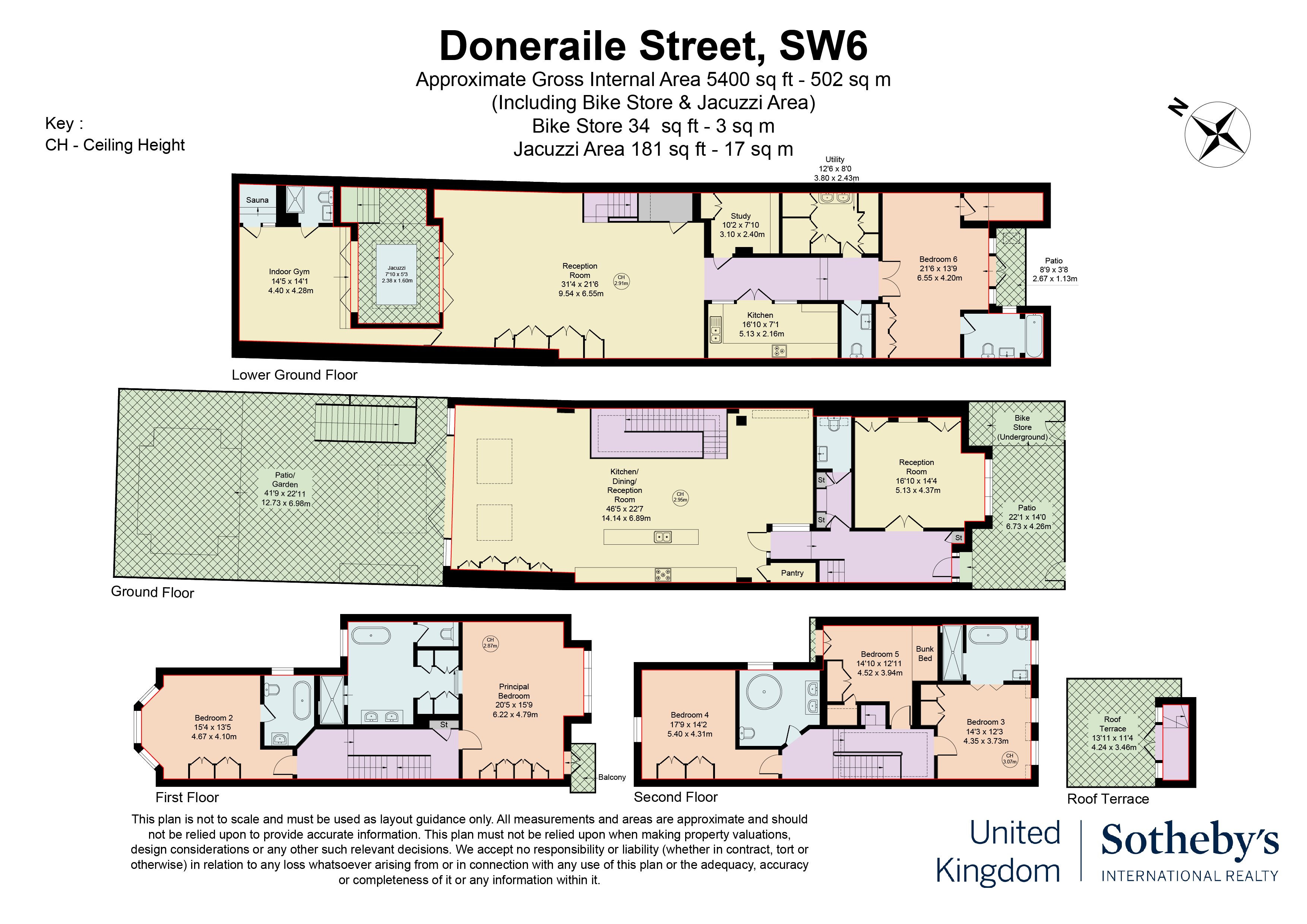 Doneraile, Doneraile Street, London floorplan