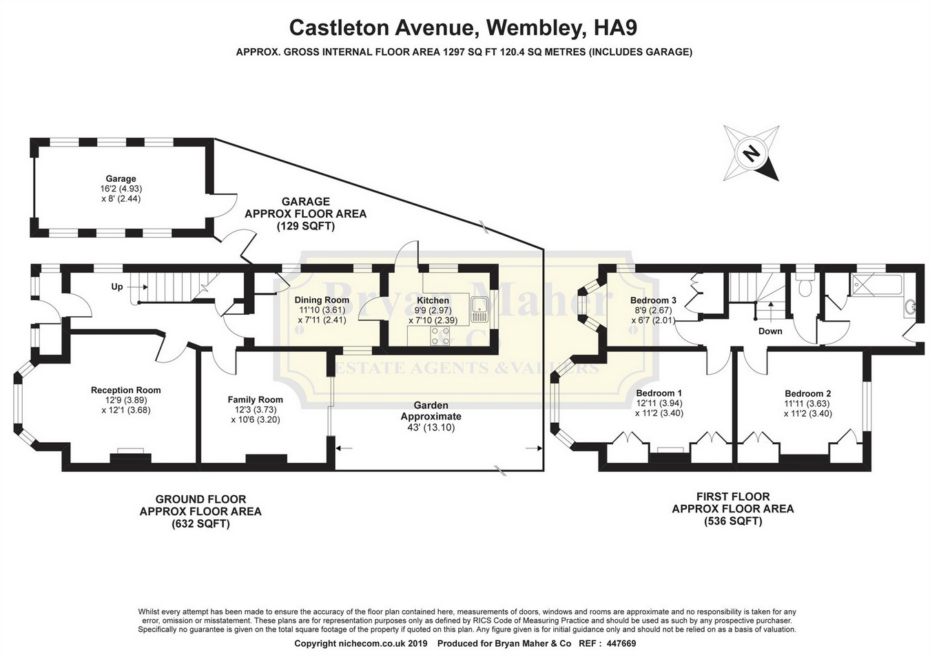 3 Bedrooms Semi-detached house for sale in Castleton Avenue, Wembley HA9