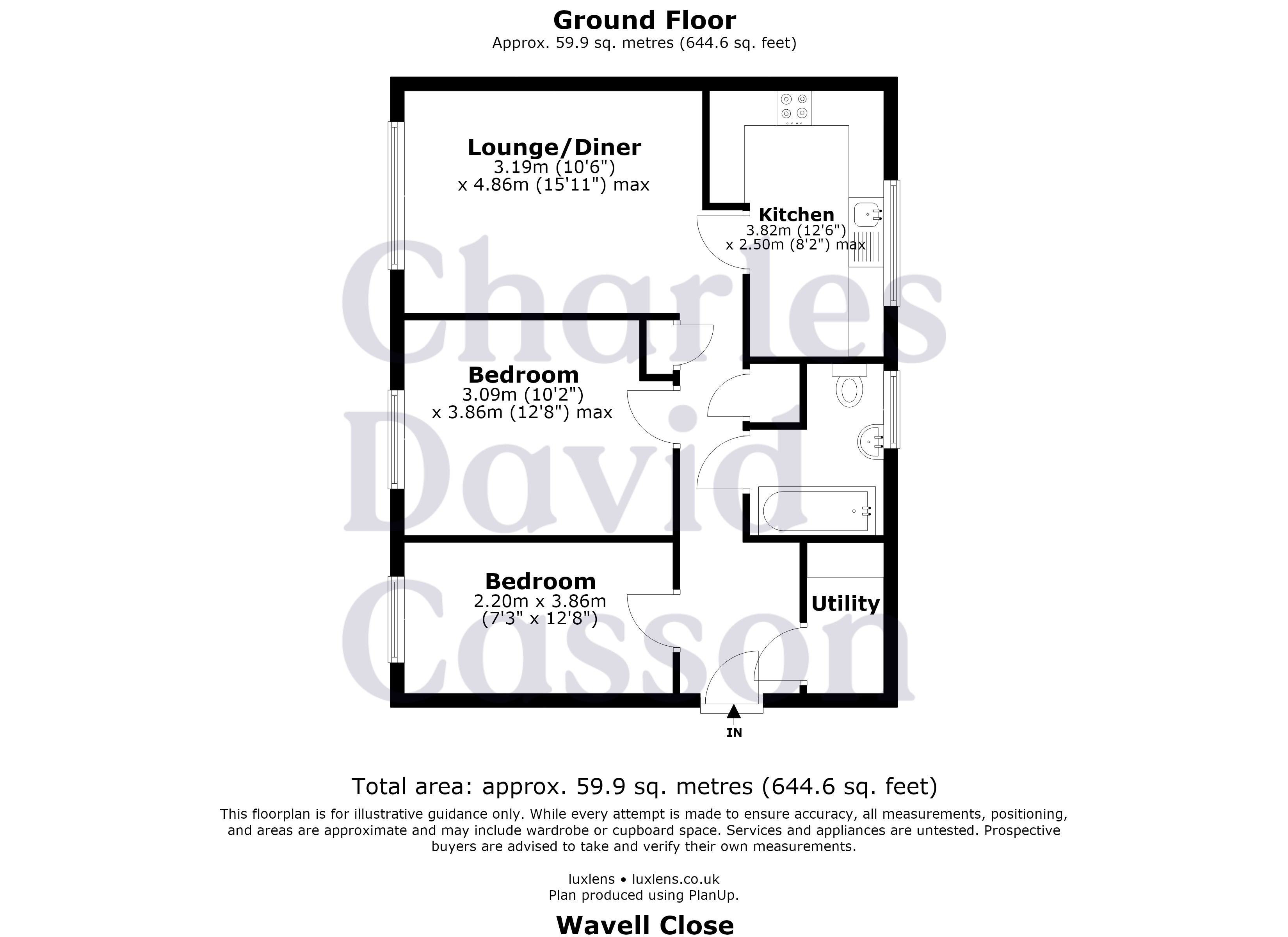 42, Wavell Close, CHELMSFORD floorplan