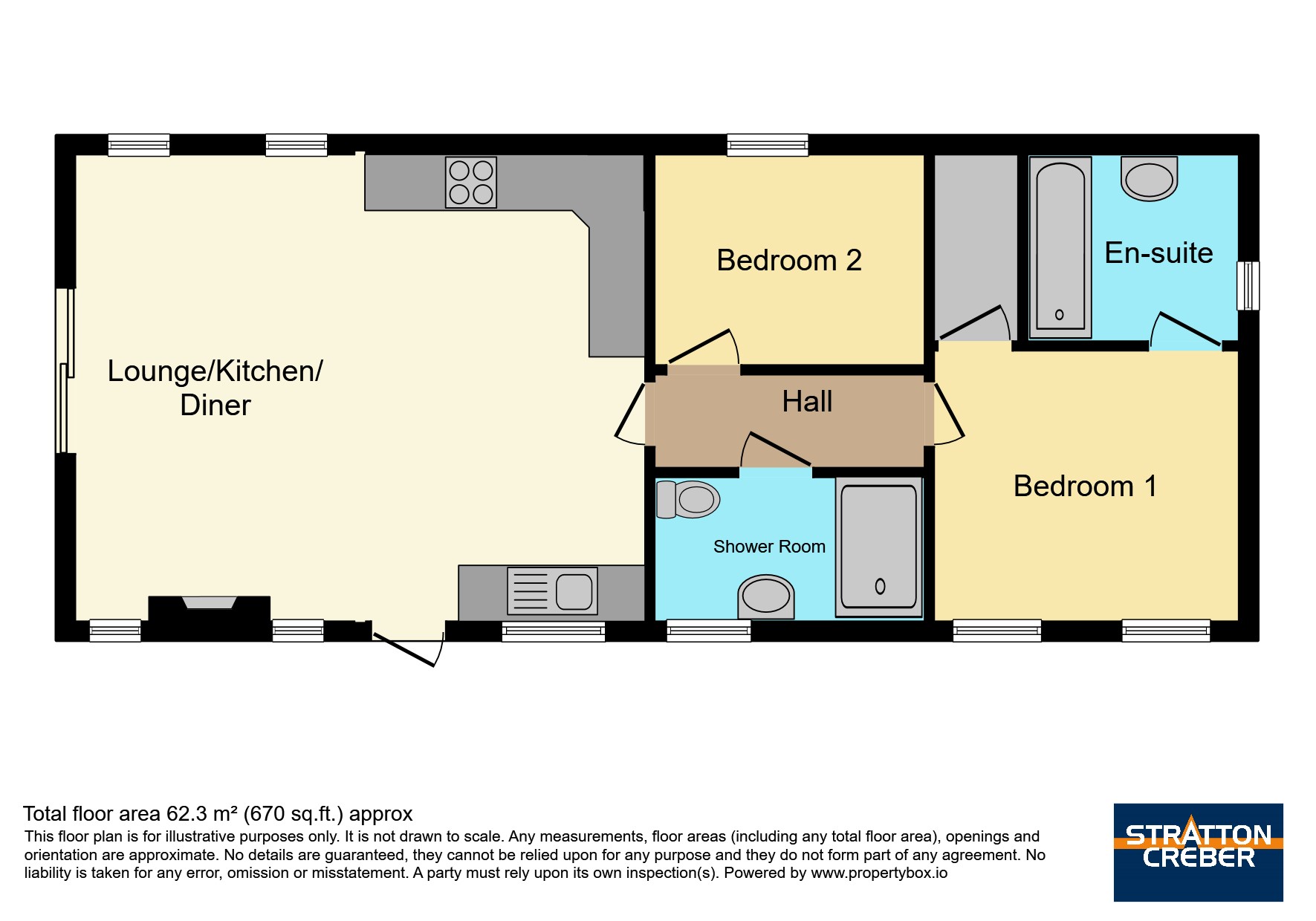 192, Trelawne Manor Holiday Park, Trelawne floorplan