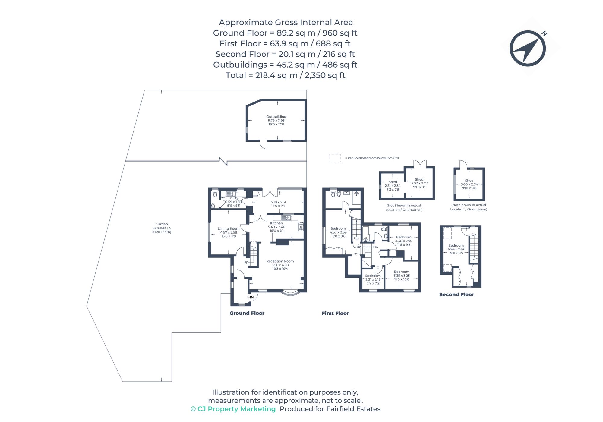 12 Bramley Gardens, Watford floorplan