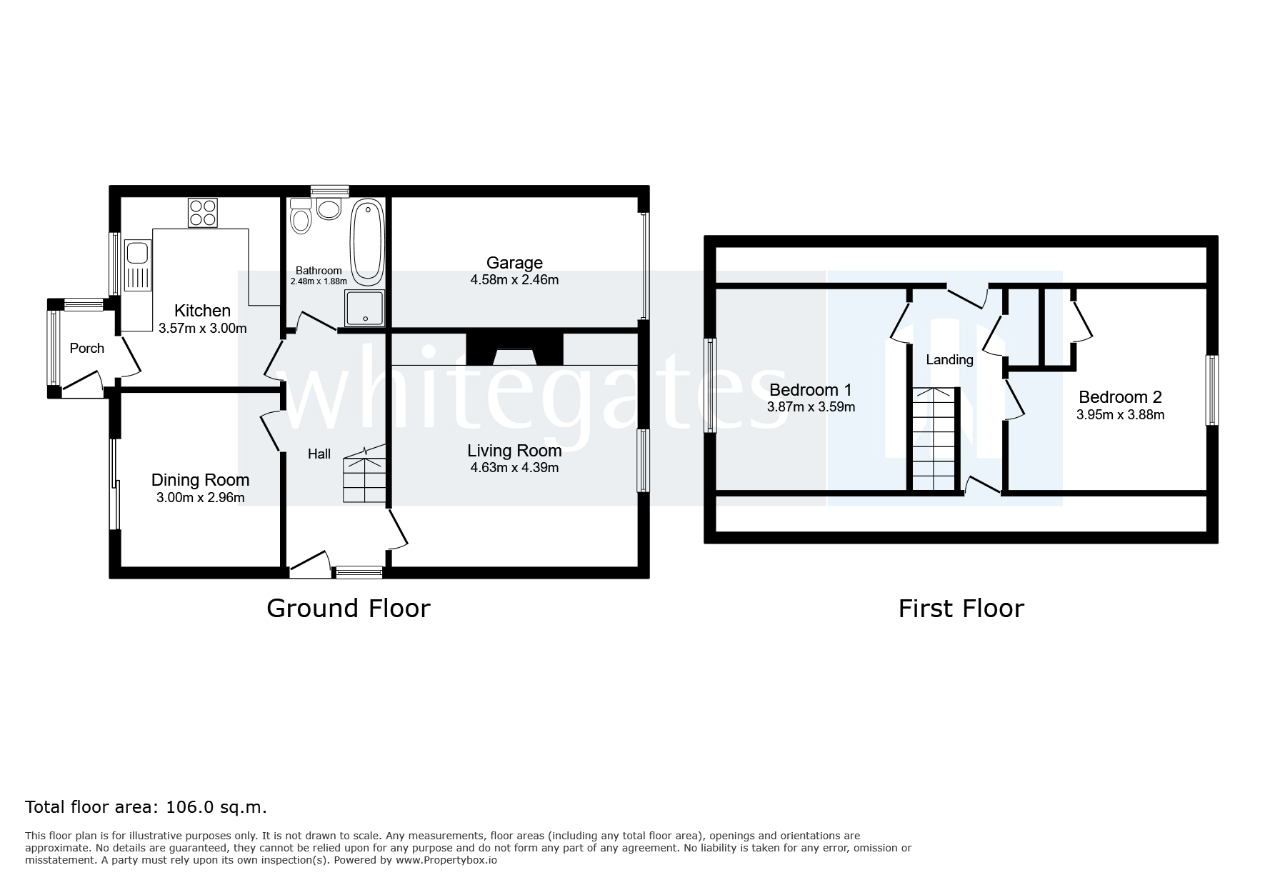 105A, Main Road, Crewe floorplan
