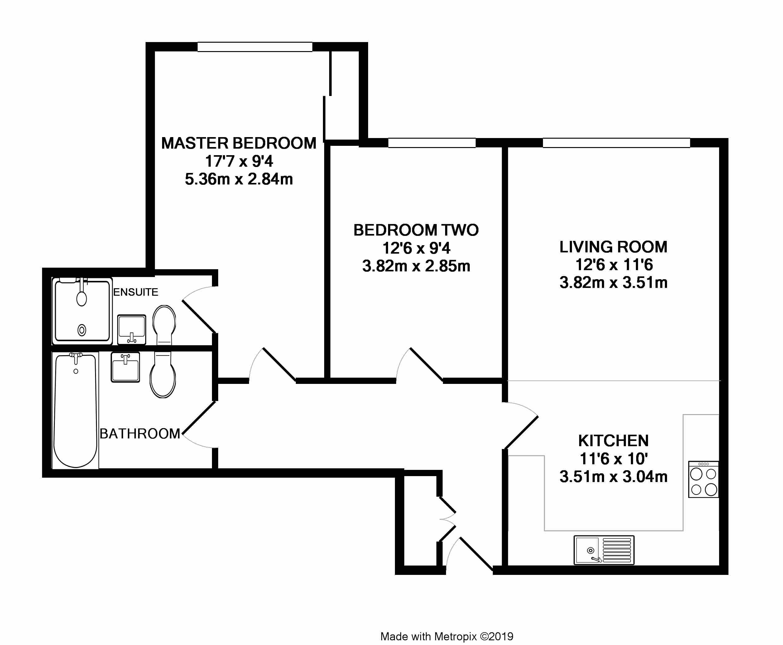 2 Bedrooms Flat for sale in Fleming Place, Bracknell, Berkshire RG12