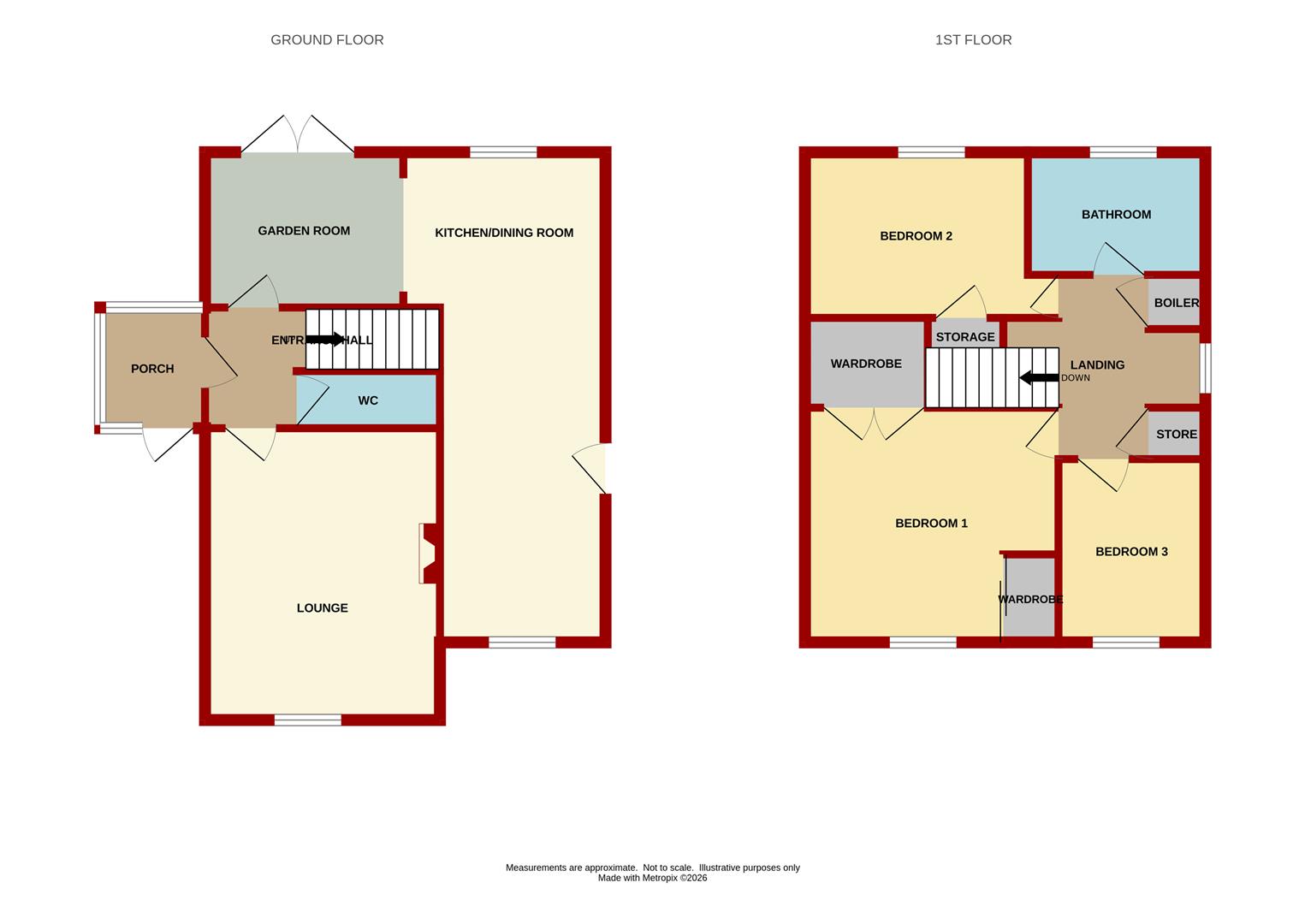 1, Blenheim Drive, Newent floorplan