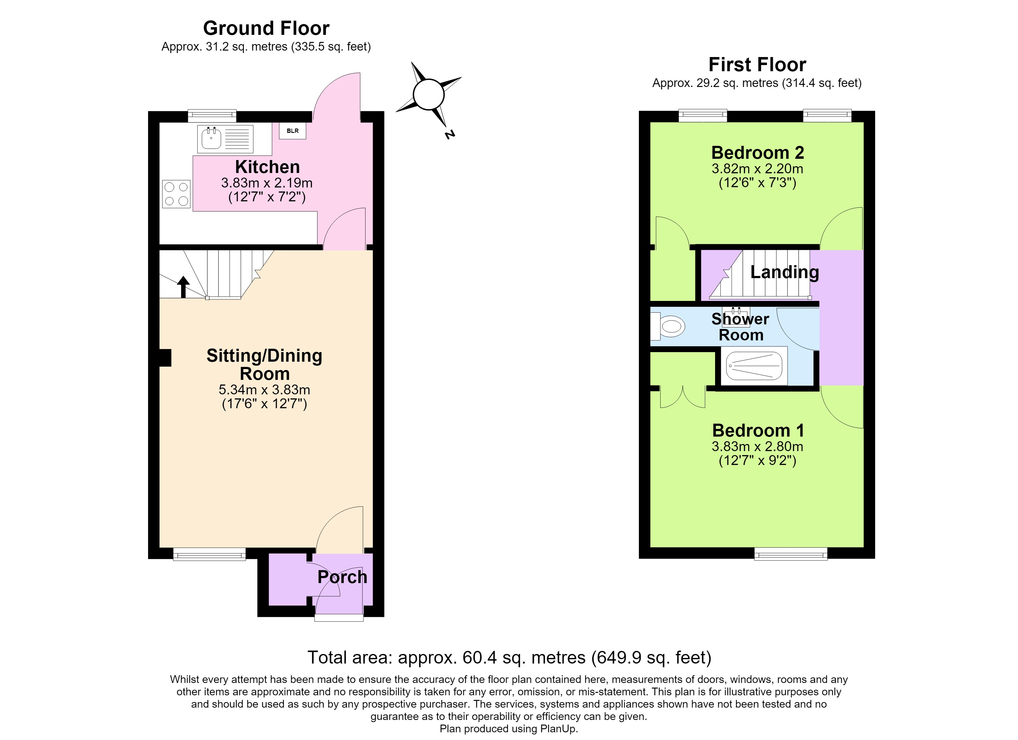 52, Hill Top View, Stroud floorplan