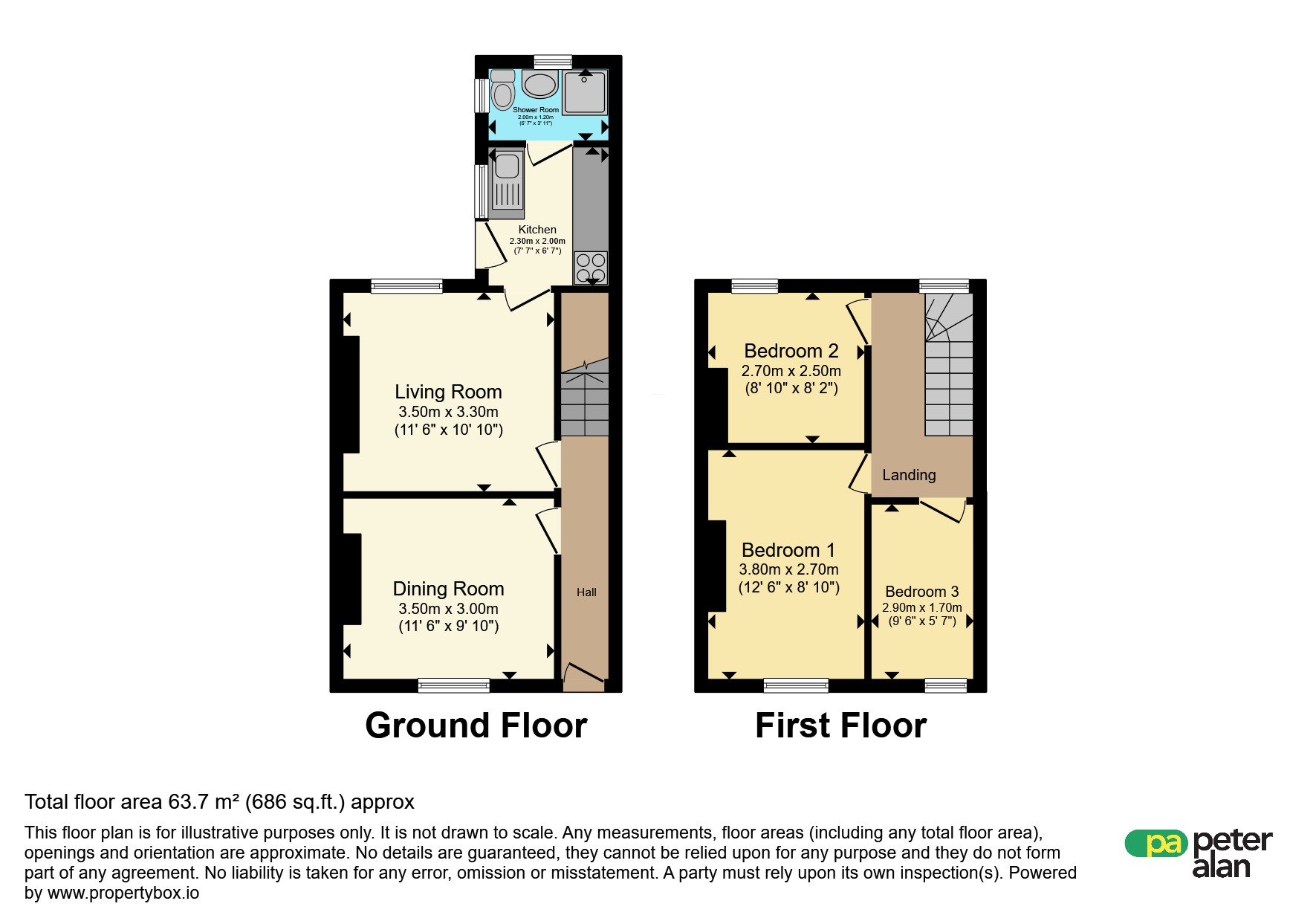 21, Coed Y Brain Road, Caerphilly floorplan