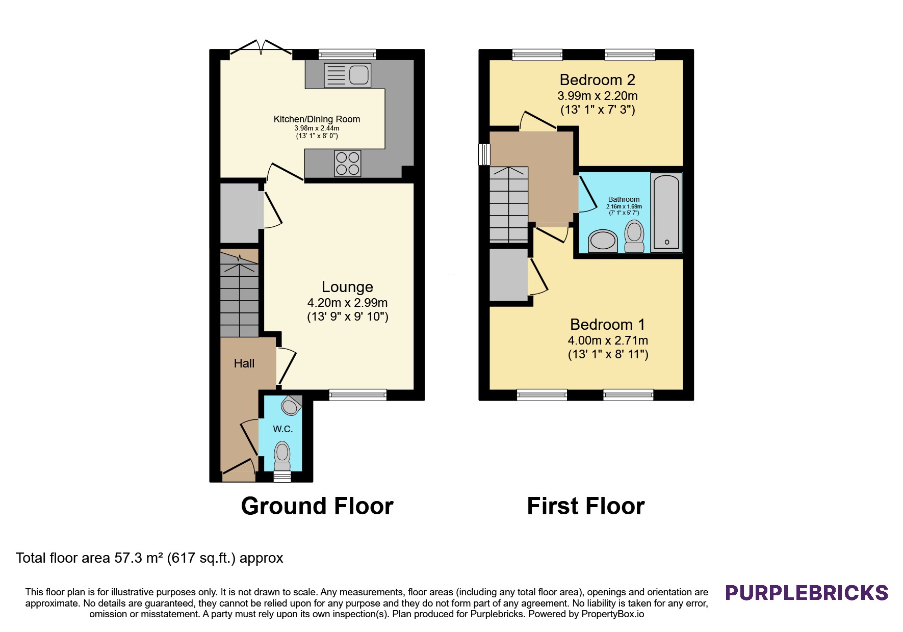 11, Lavender Mews, Castleford floorplan