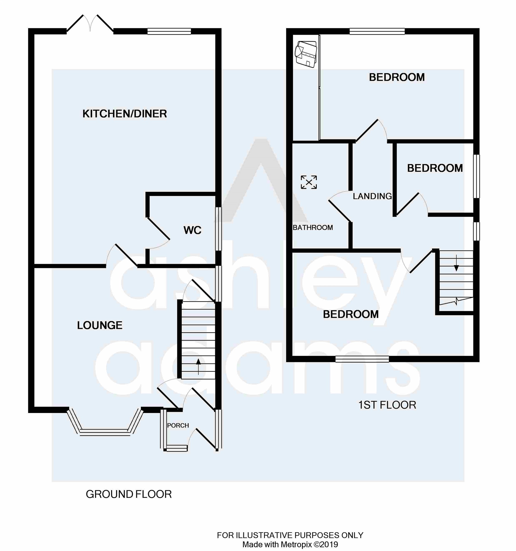 3 Bedrooms Semi-detached house for sale in Findern Lane, Willington, Derby DE65