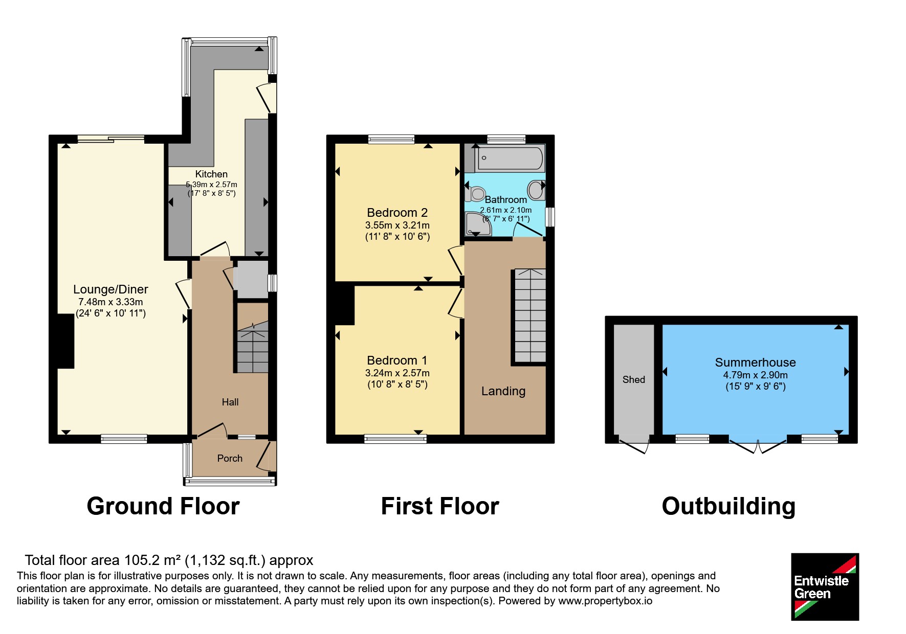 6, Chestnut Avenue, Carnforth floorplan