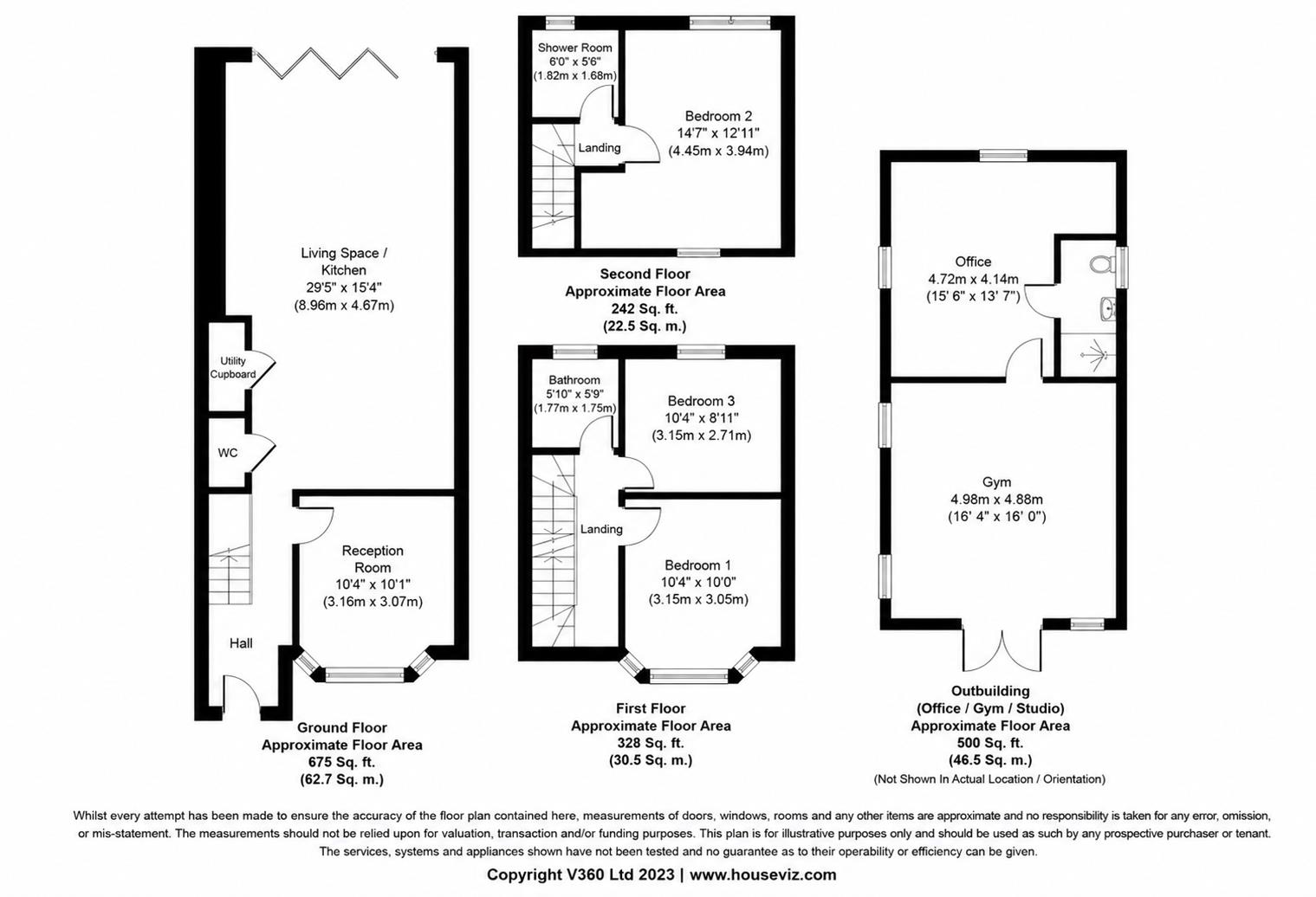 44, Ellington Road, Feltham floorplan