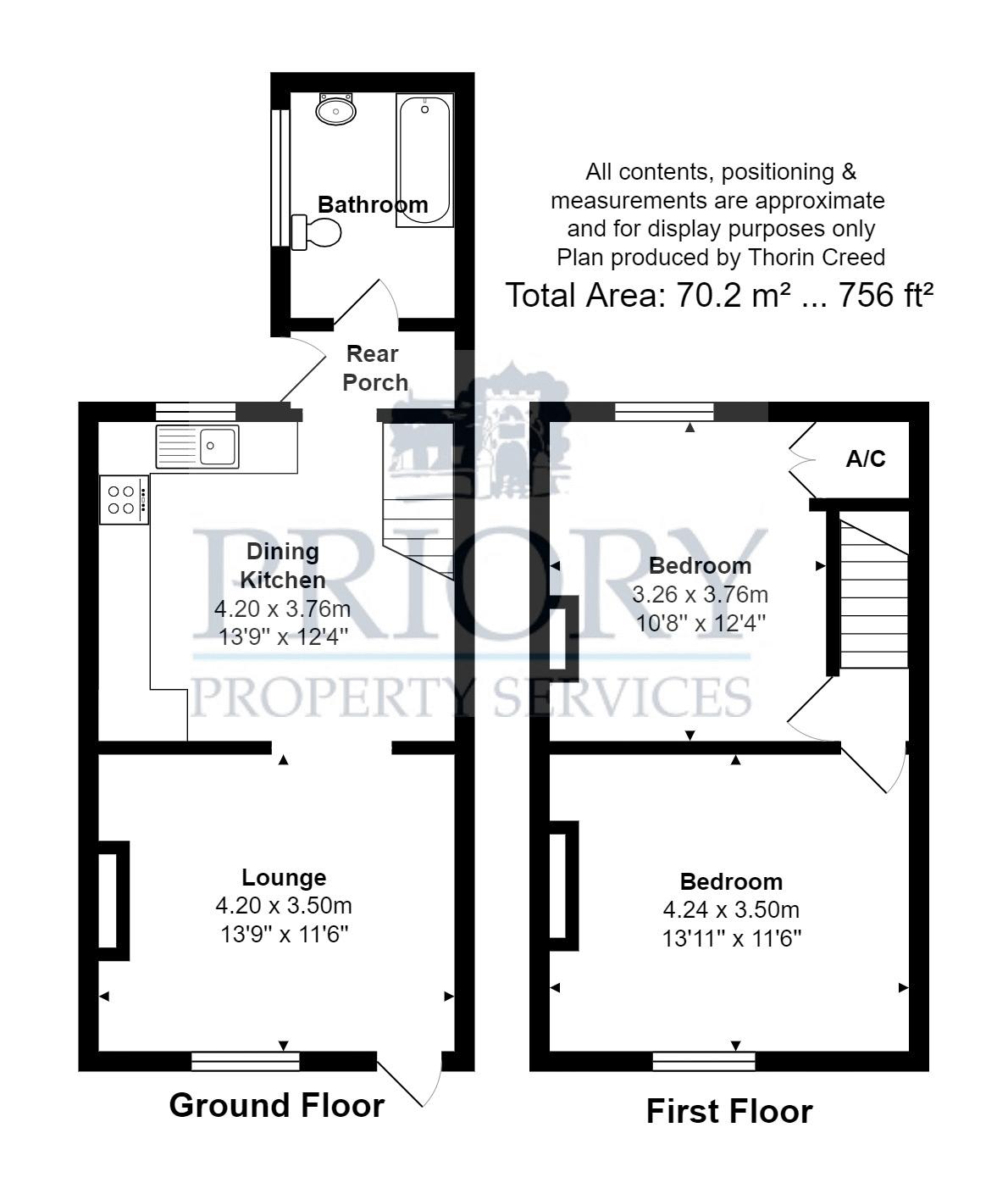 11, Tunstall Road, Biddulph floorplan