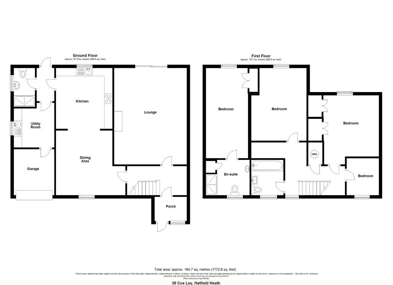 4 Bedrooms Detached house for sale in Cox Ley, Hatfield Heath, Bishop's Stortford, Herts CM22