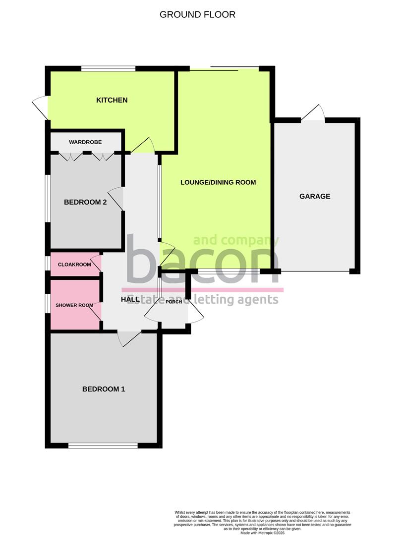 7, Hawthorn Crescent, Worthing floorplan