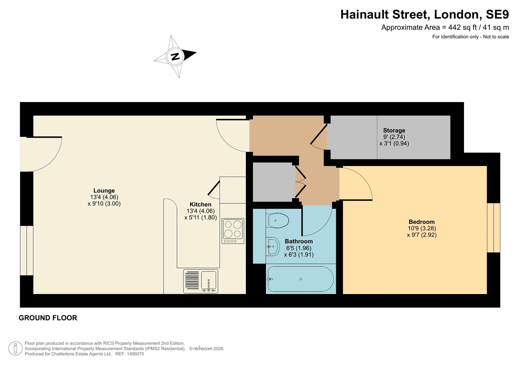 15, Hainault Street, London floorplan
