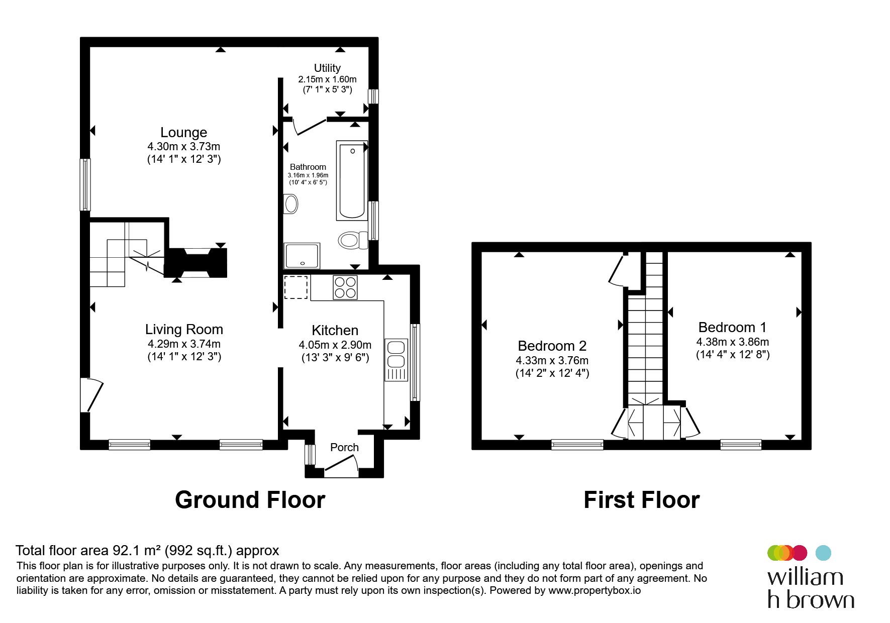 2, Fenn Street, Stowmarket floorplan