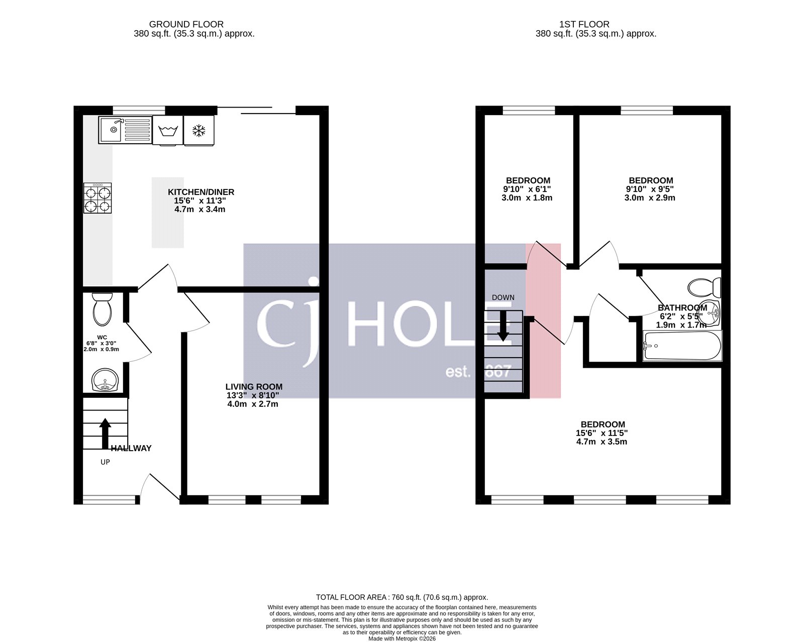 15, Rossiter Grange, Bristol floorplan