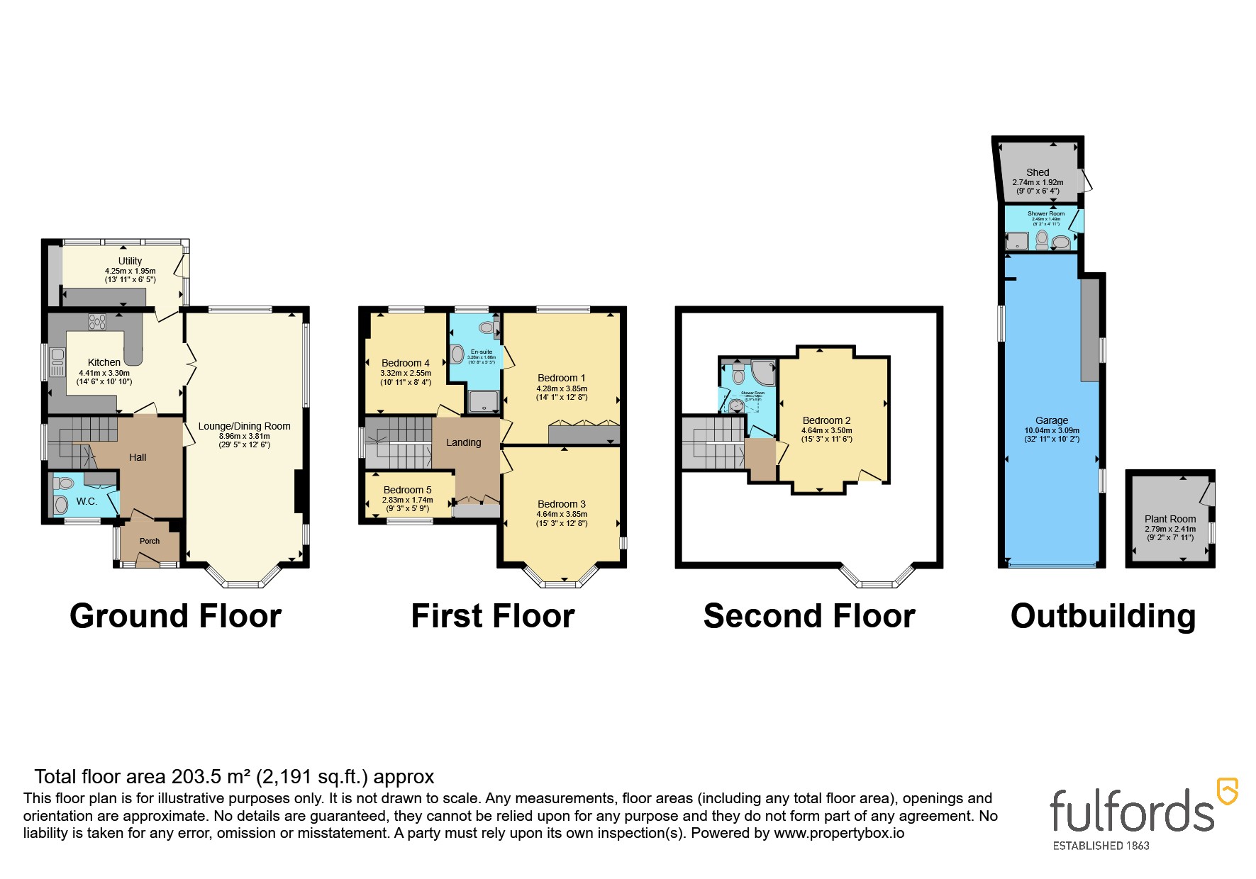 59, Barcombe Heights, Paignton floorplan