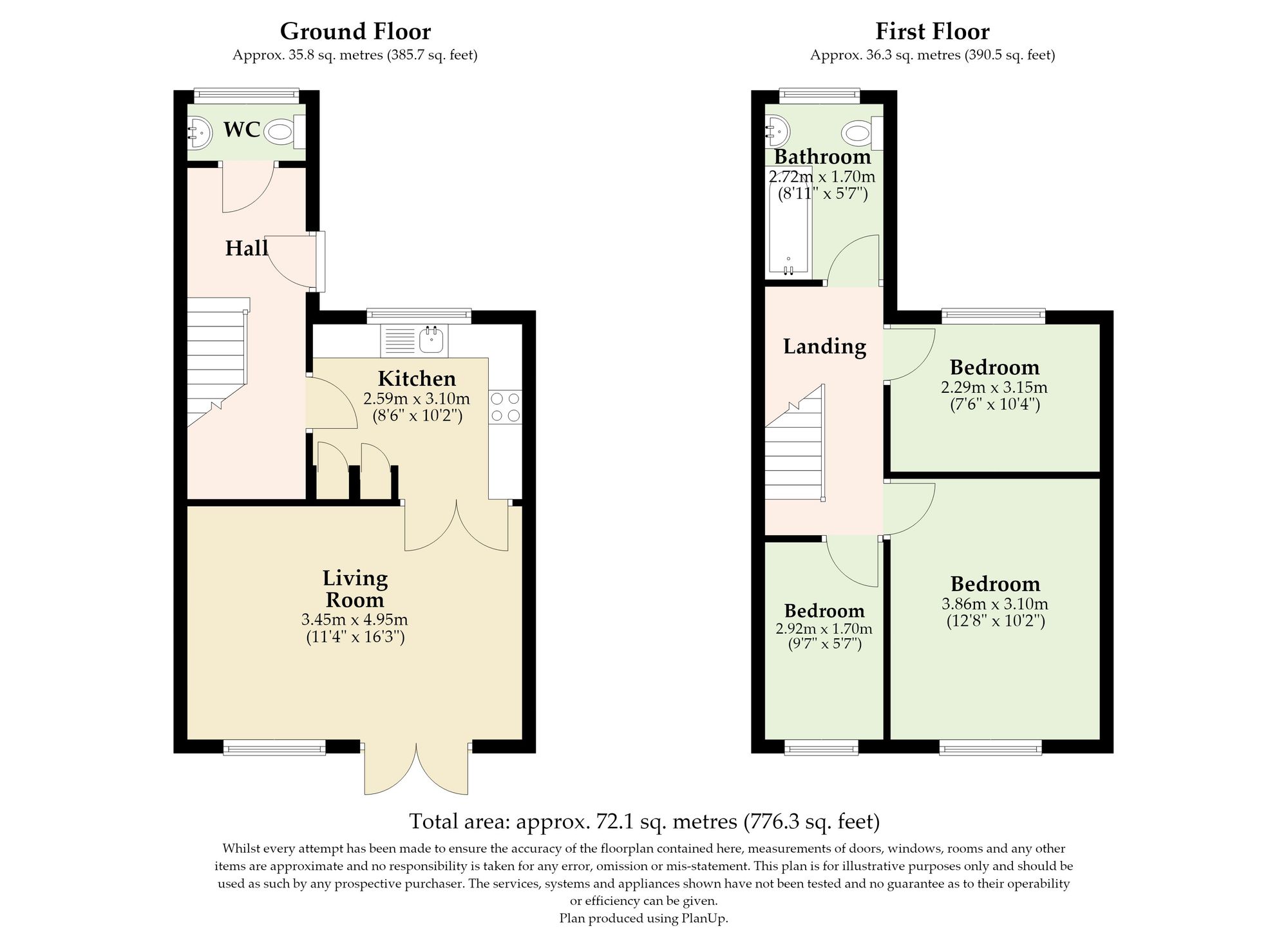 5 Fir Tree Close, Fleggburgh floorplan