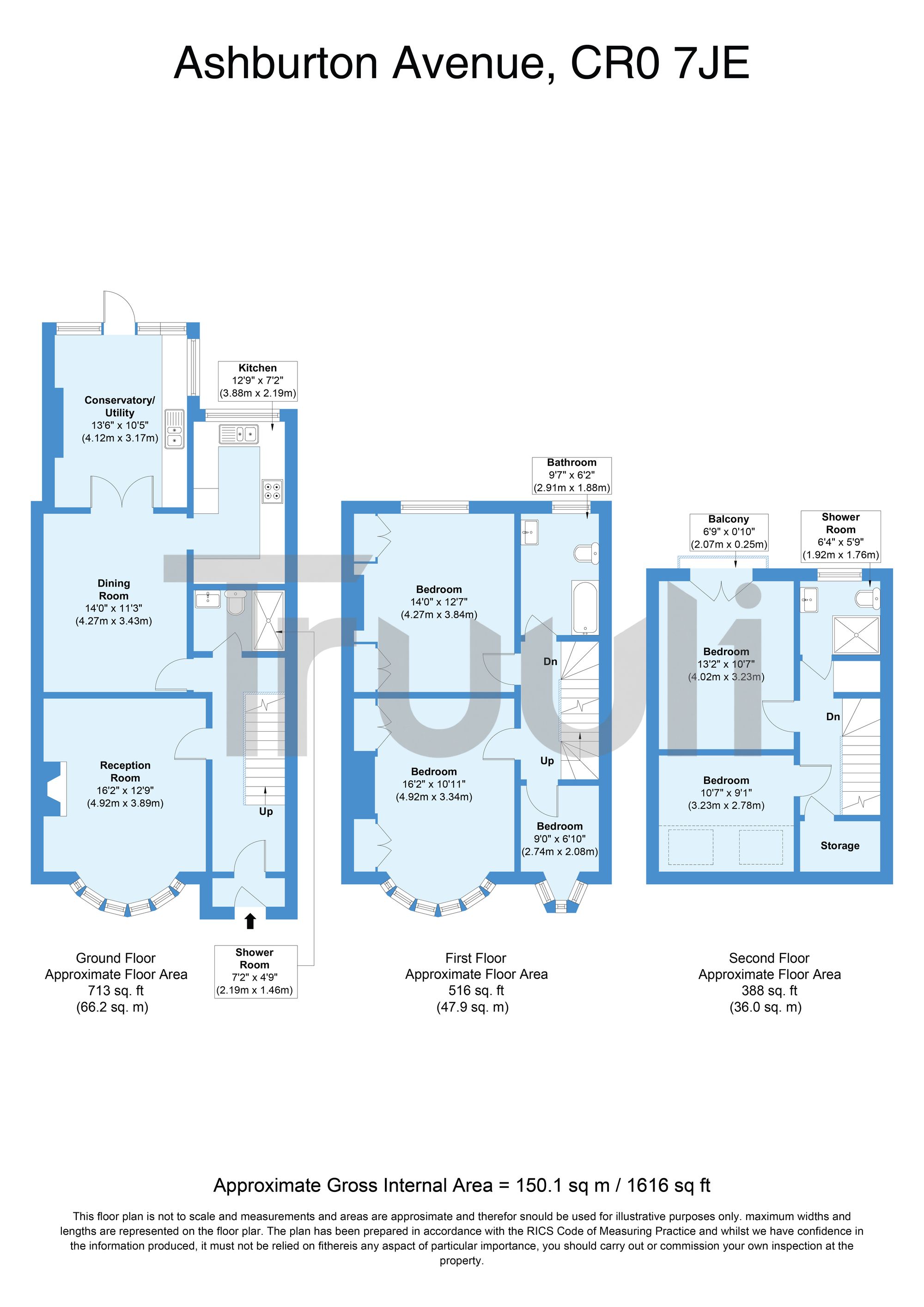56 Ashburton Avenue, Croydon floorplan