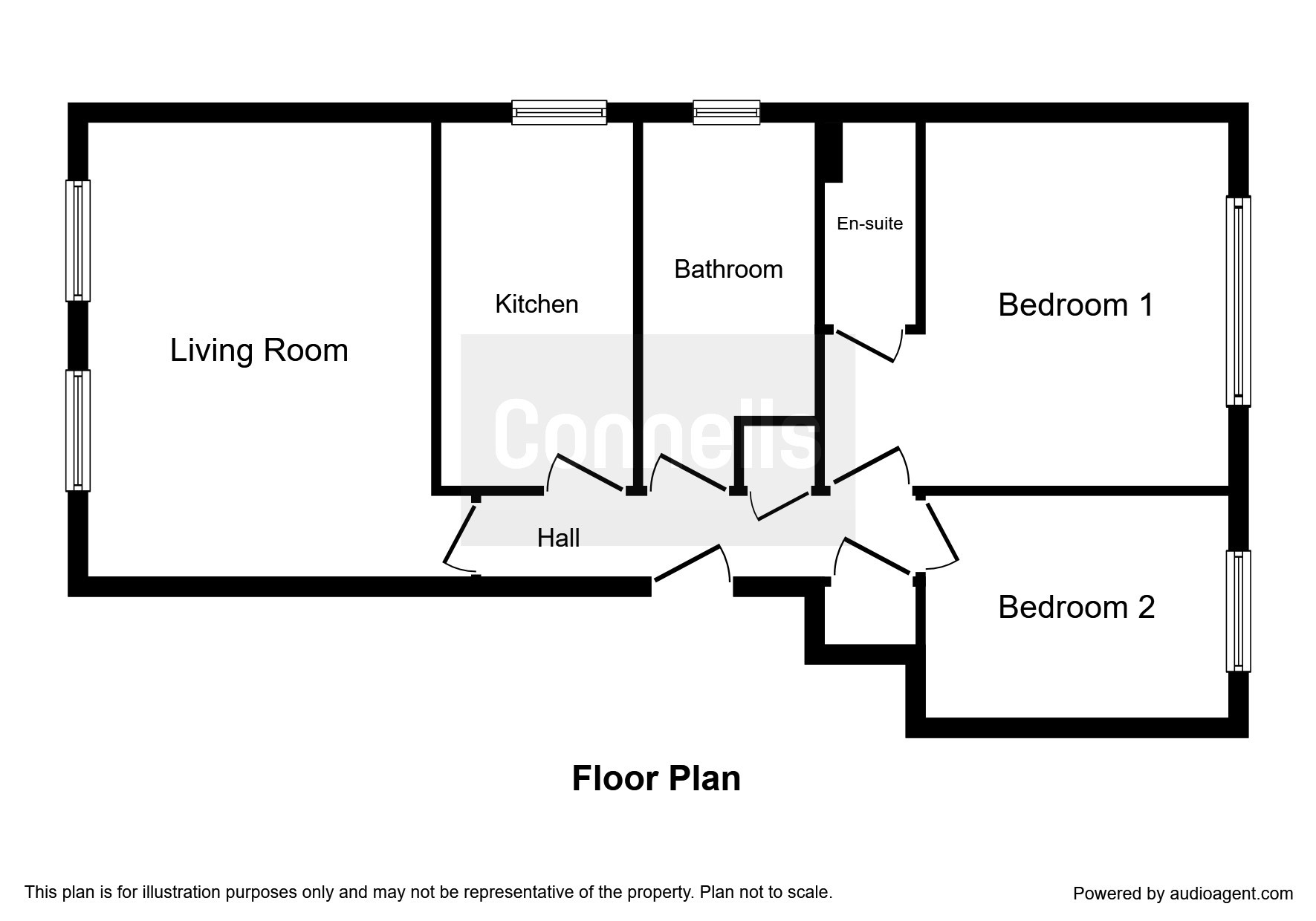 2 Bedrooms Flat for sale in The Brambles, Prospect Road, St.Albans AL1