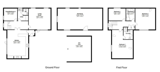 Lodge Farm, Bearpark, Durham floorplan