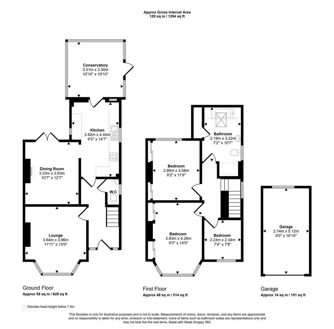 18, Millbrook Crescent, Carmarthen floorplan