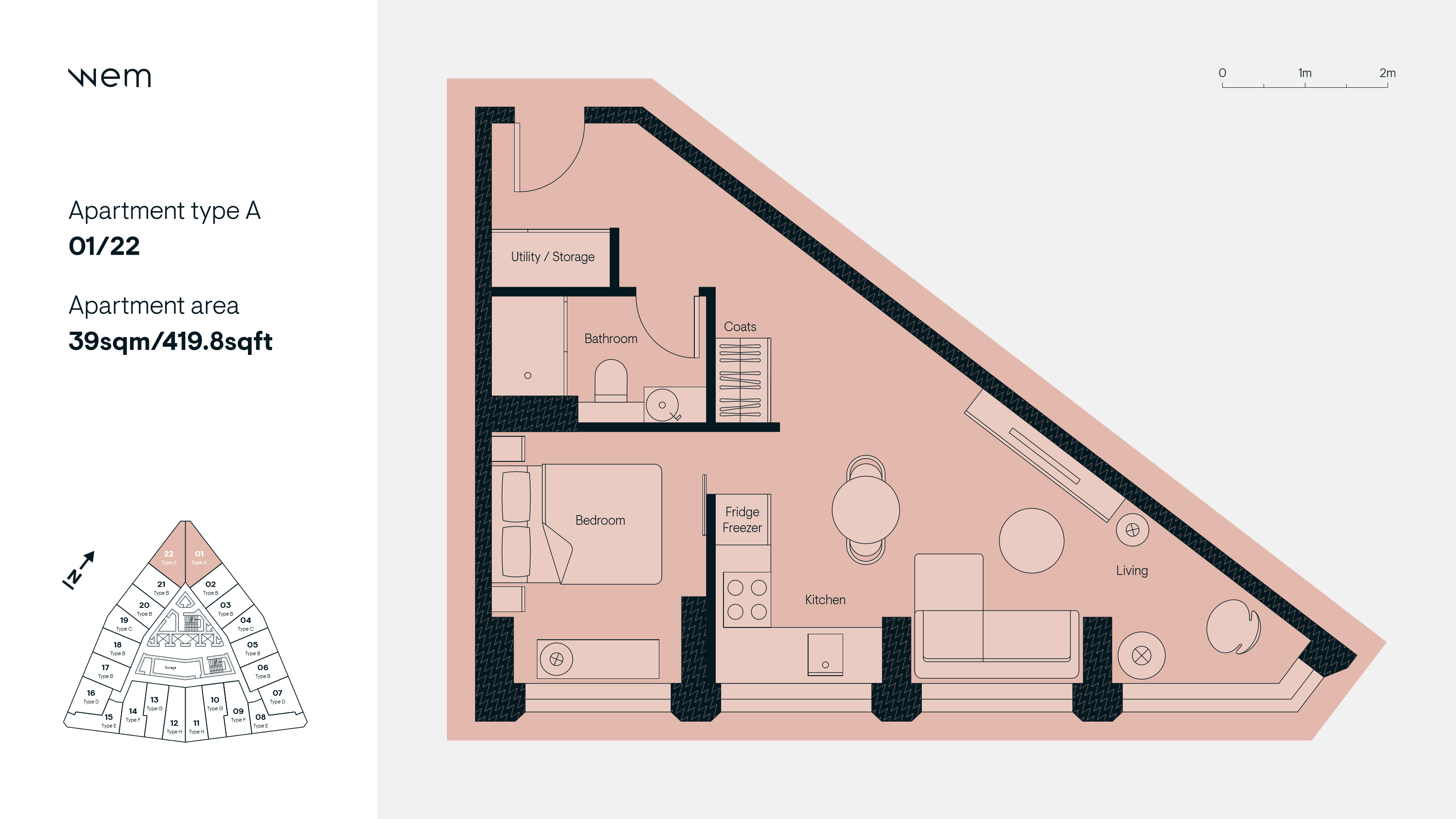 T170, WEM Tower, 1 Harrow Road, Wembley, HA9 6DE, London floorplan
