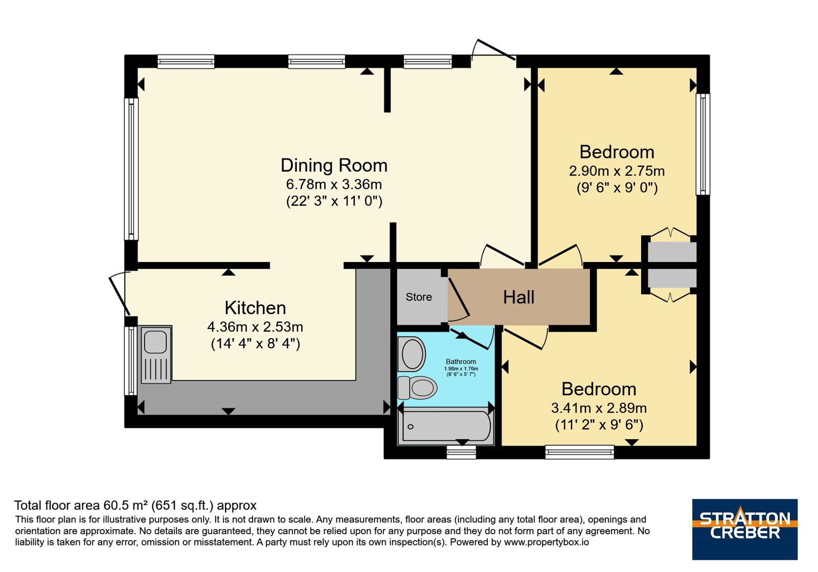 St. Merryn Holiday Village, Padstow floorplan