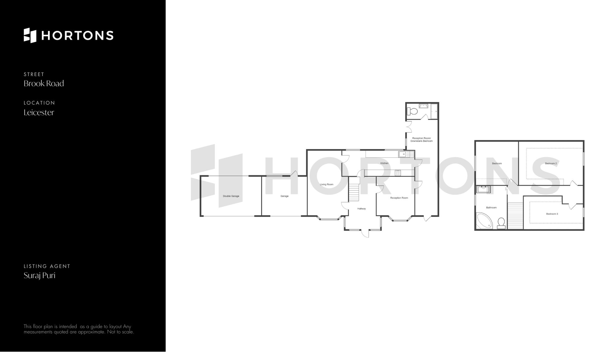 1 Brook Road, Leicester floorplan