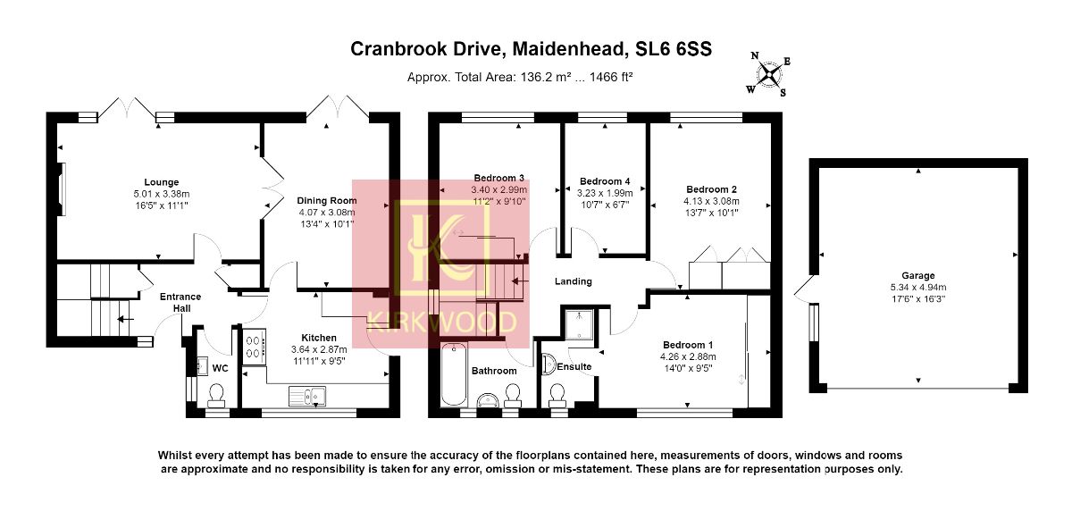 Cranbrook Drive, Maidenhead, Berkshire SL6, 4 bedroom detached house