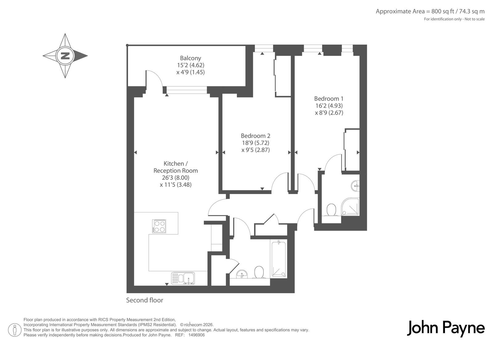 9, Union Park, London floorplan