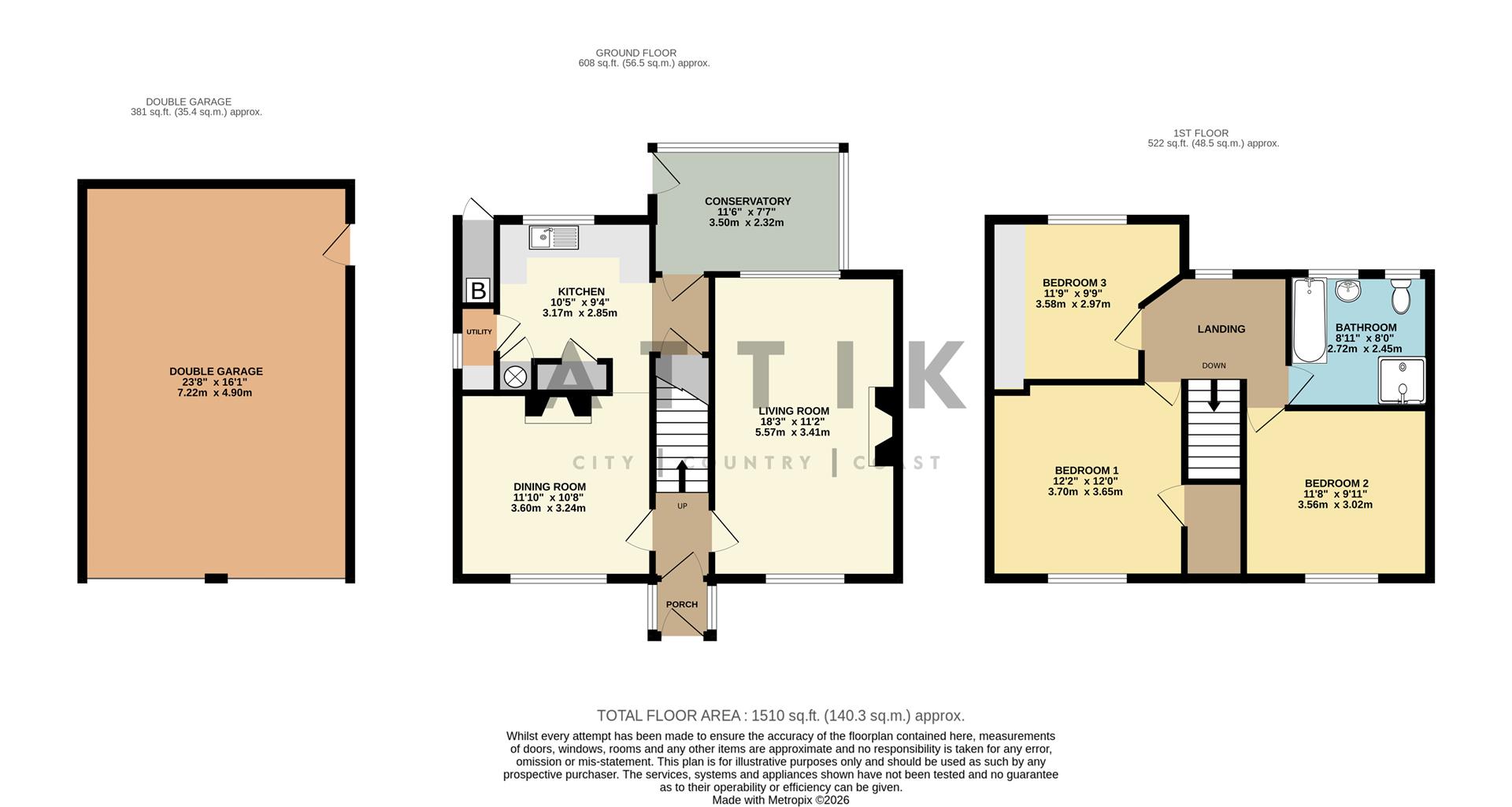 8 School Estate, Grub Lane, Halesworth floorplan