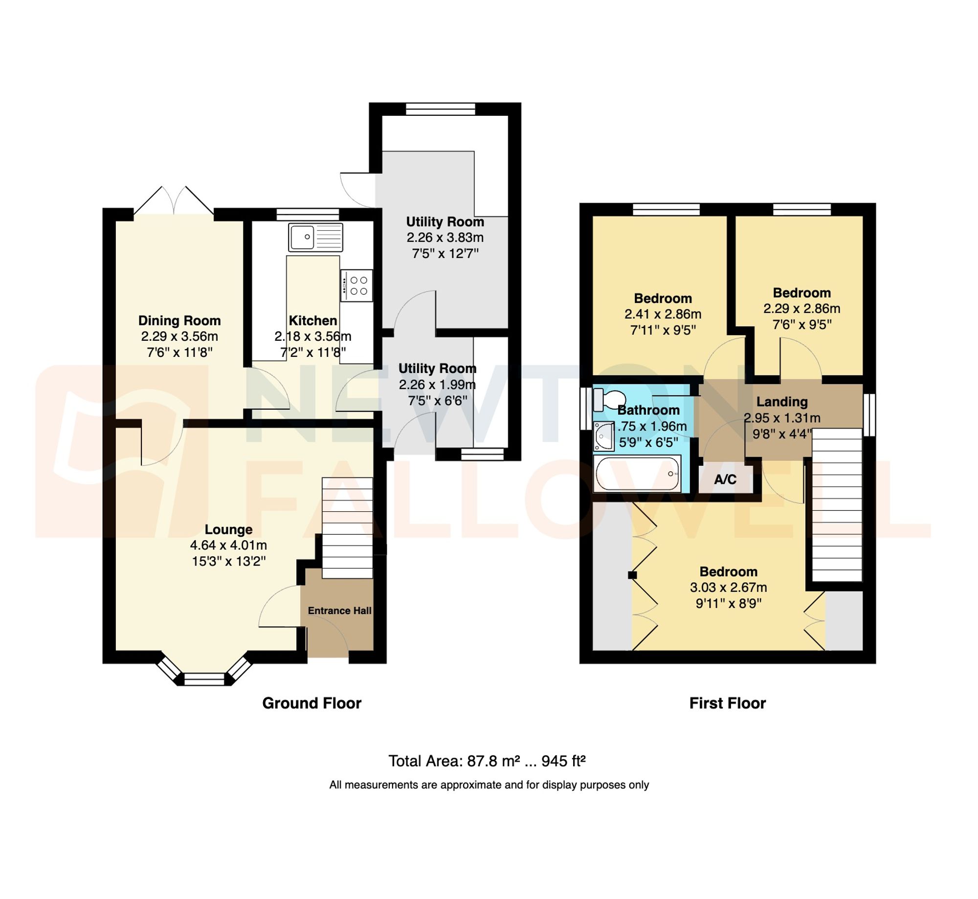 18 Pasture Close, Worksop floorplan