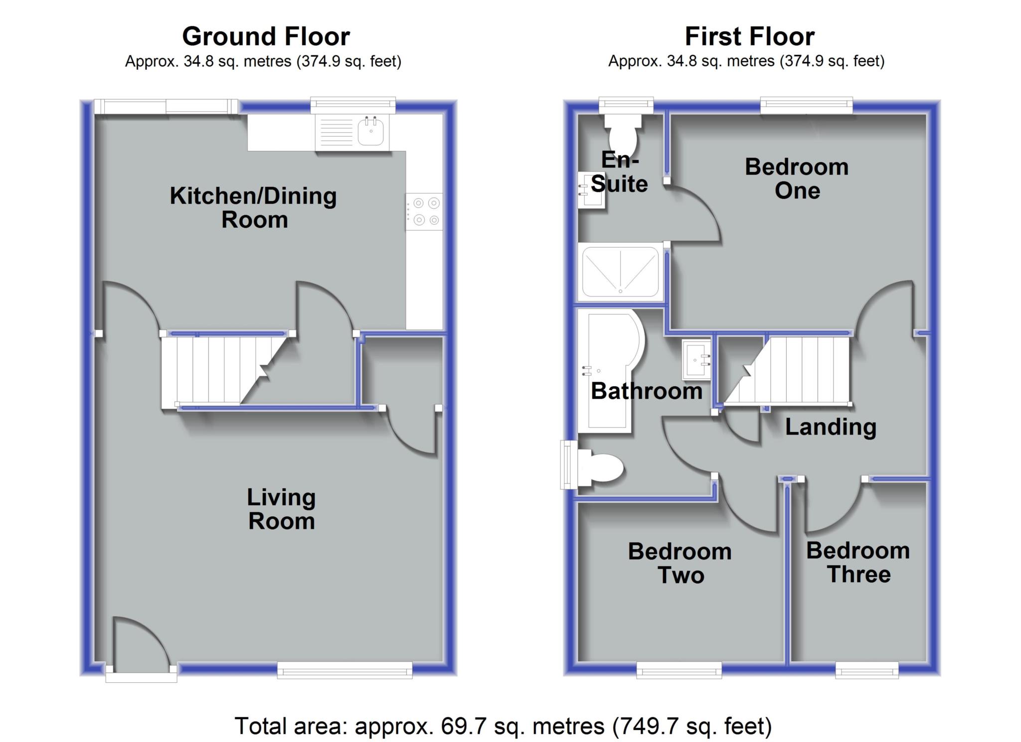 1, Pen Y Cei, Aberystwyth floorplan