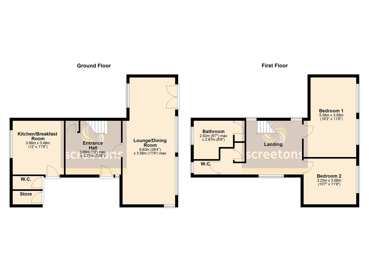 Rose Cottage, Cobble Lane, Eastrington floorplan