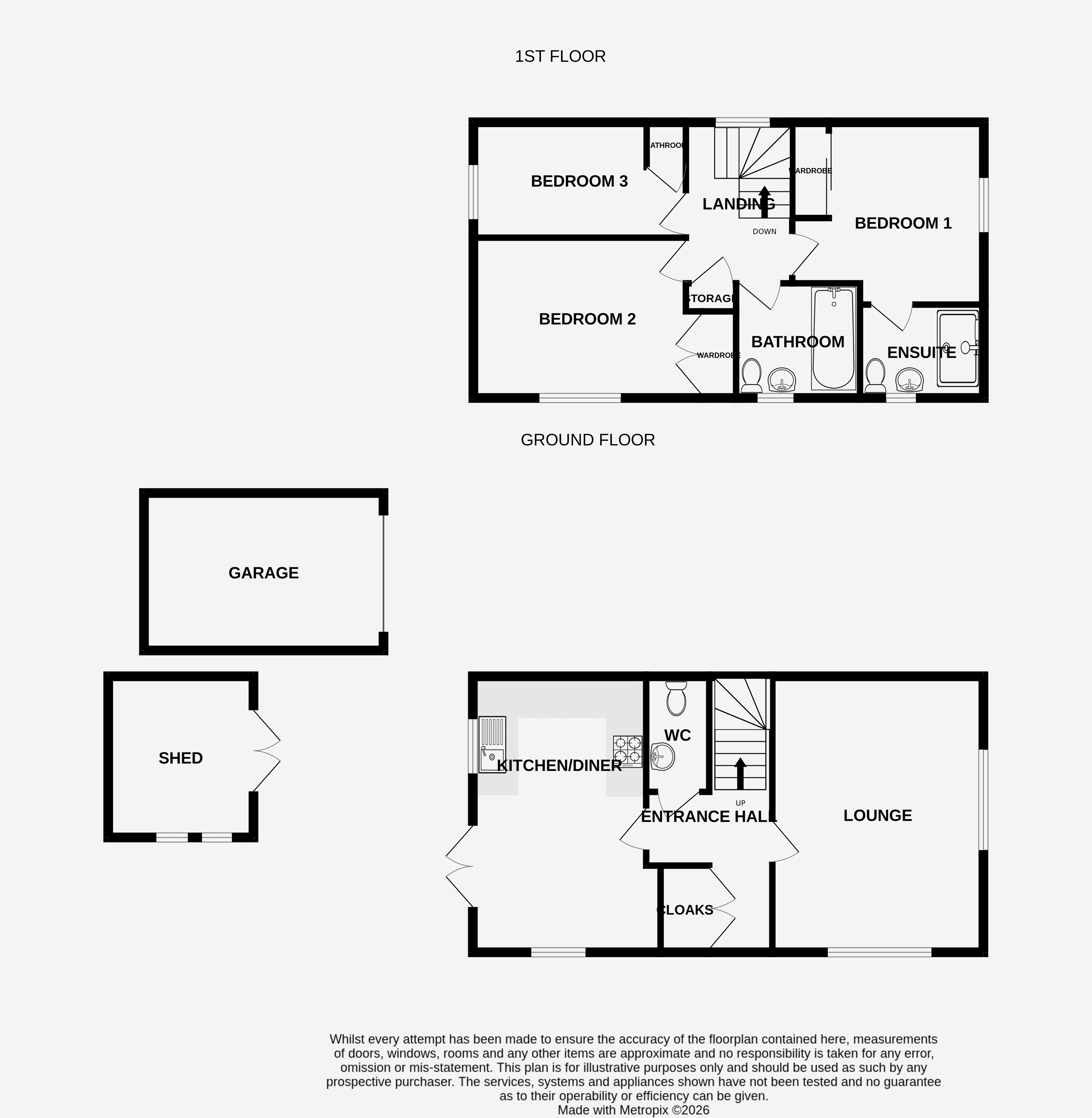 1, Pakenham Road, Waterlooville floorplan