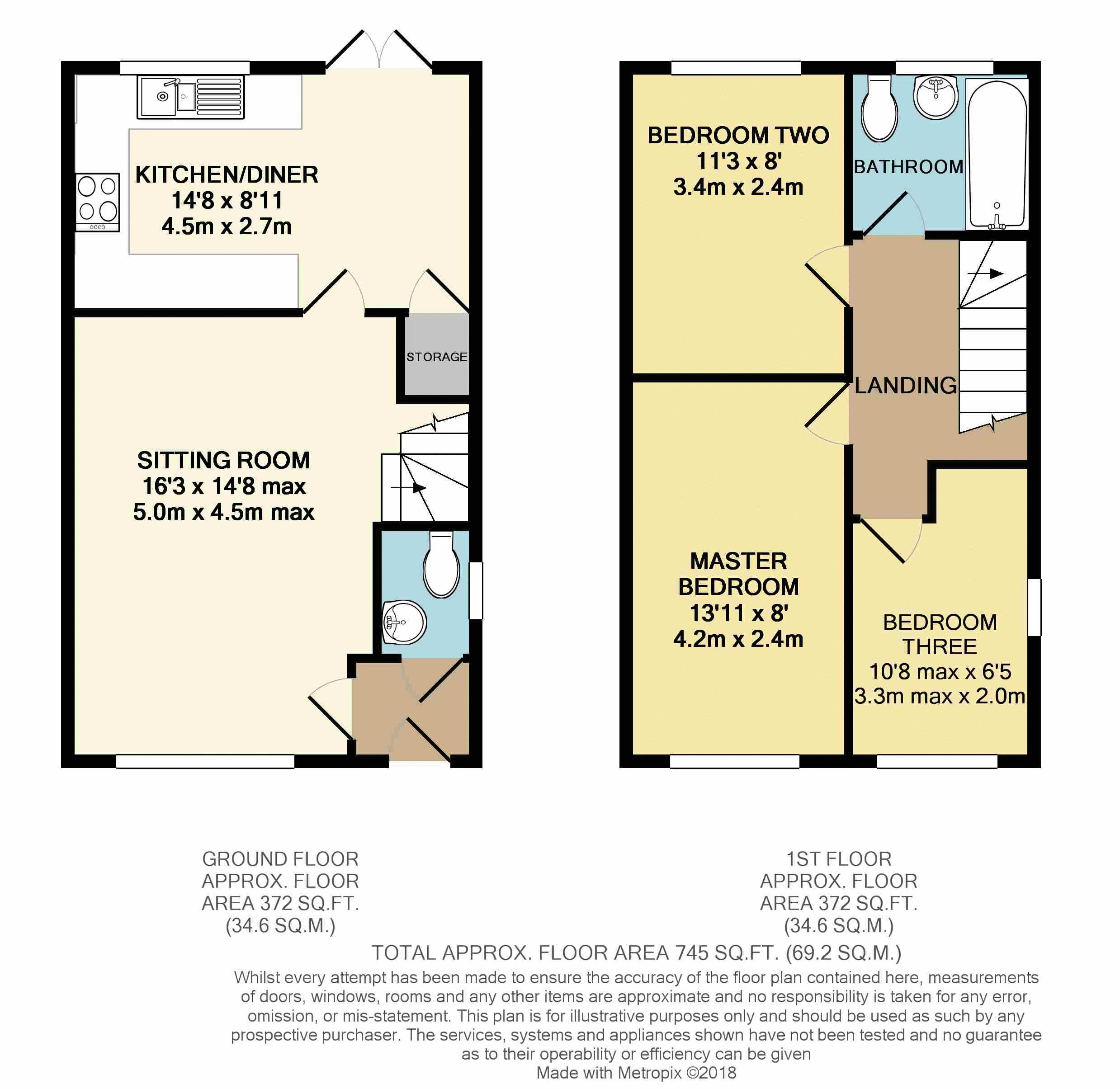 3 bed terraced house for sale in Greengage Way, Hampton 