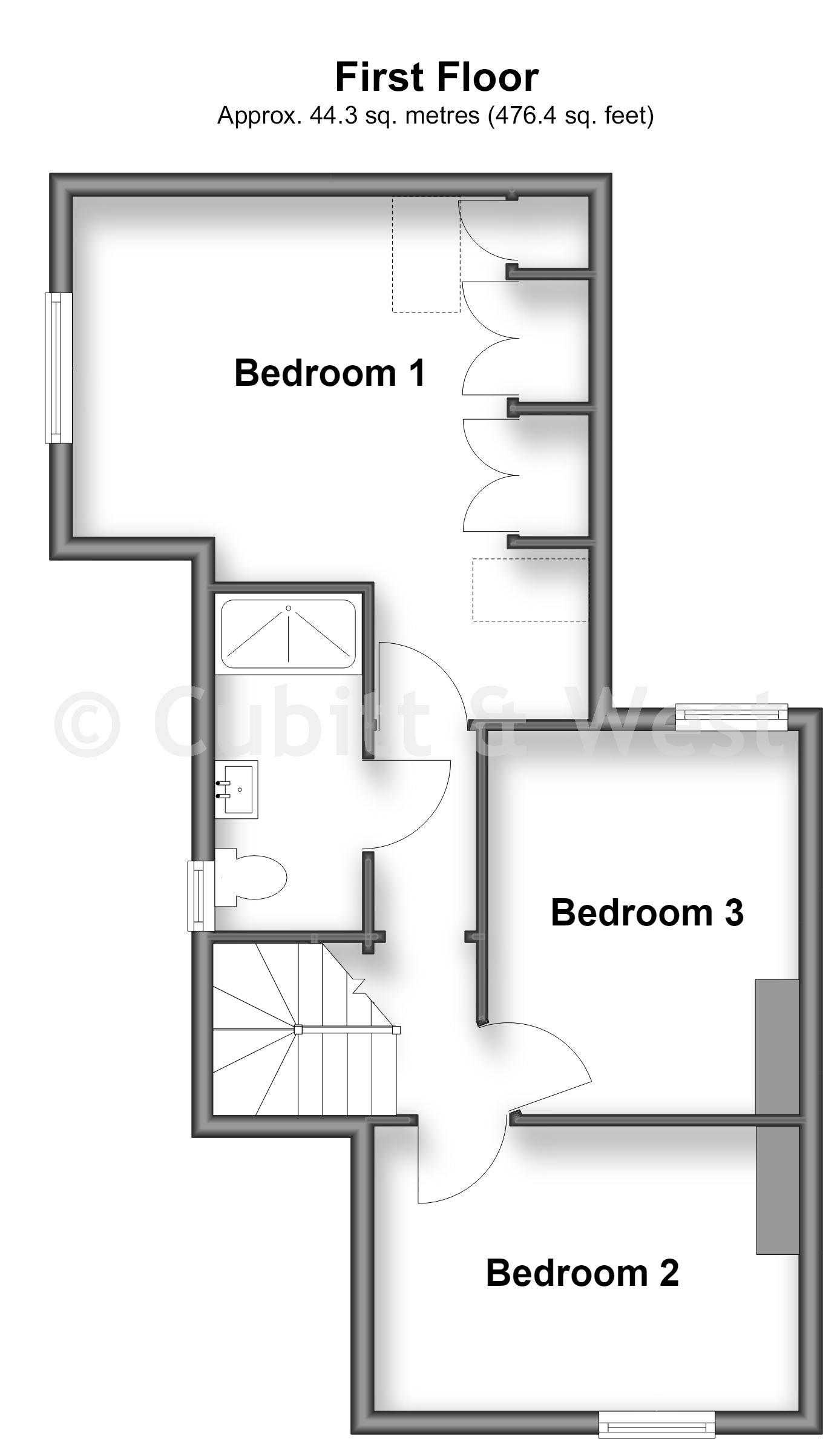 53, West Common, Haywards Heath floorplan