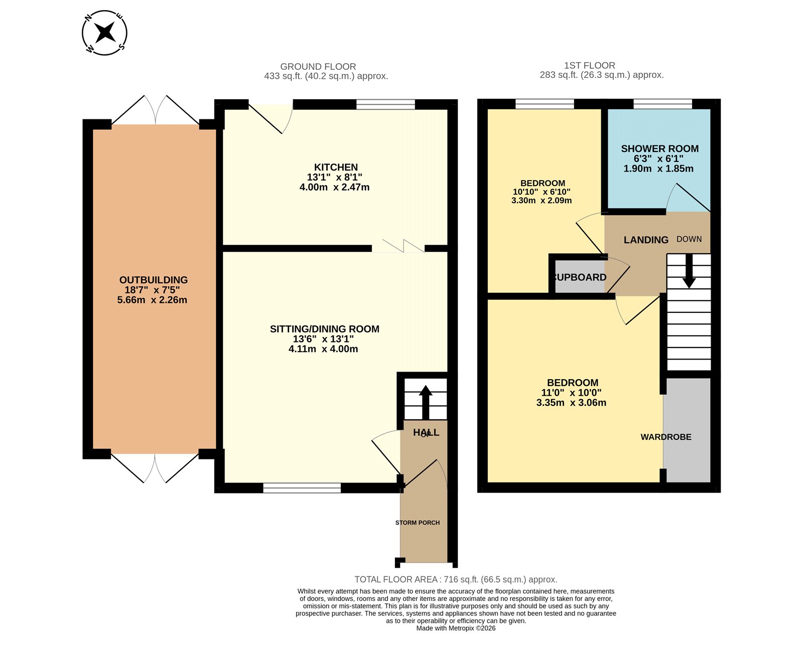 3, Acre Lane, Waterlooville floorplan