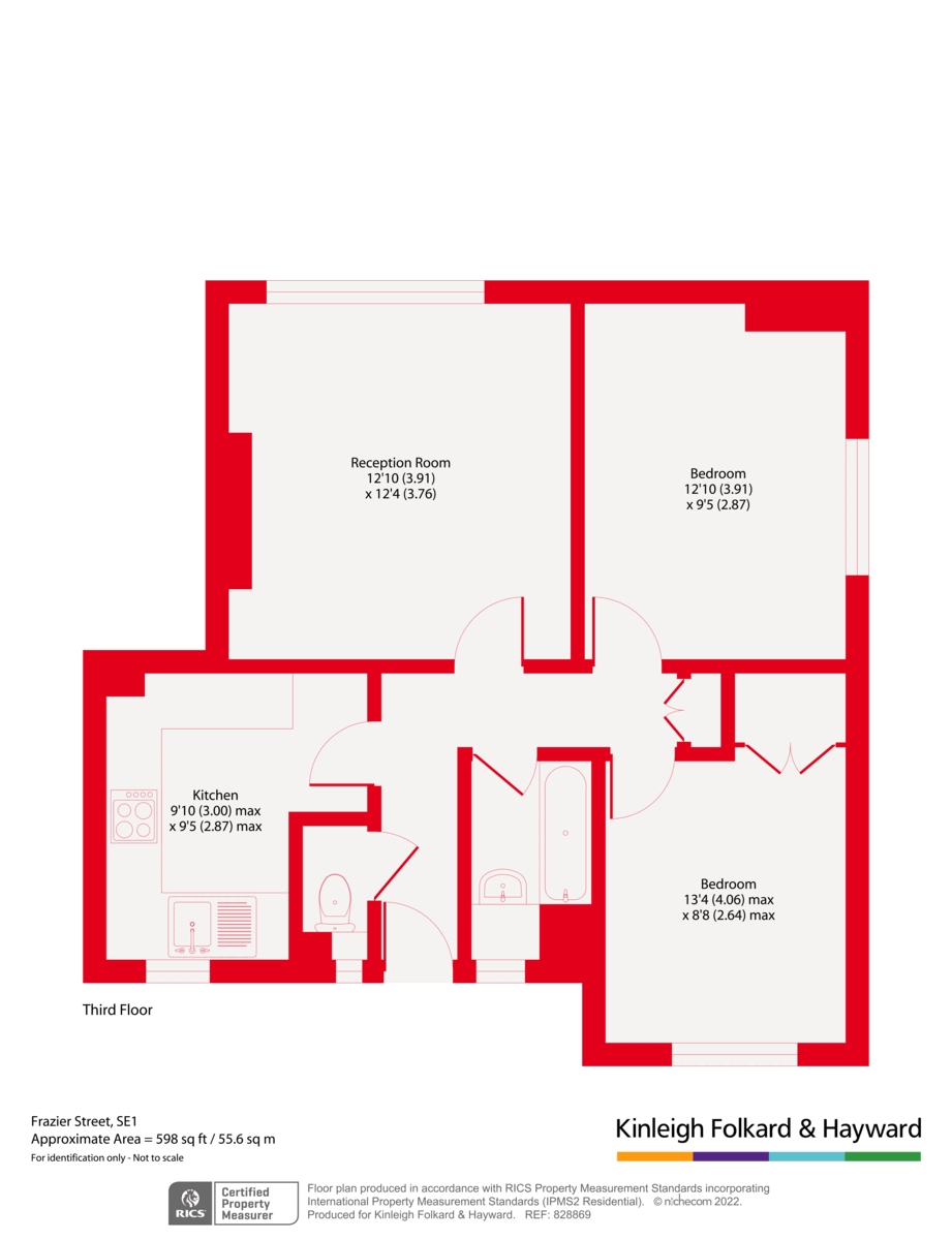 Frazier Street, London floorplan