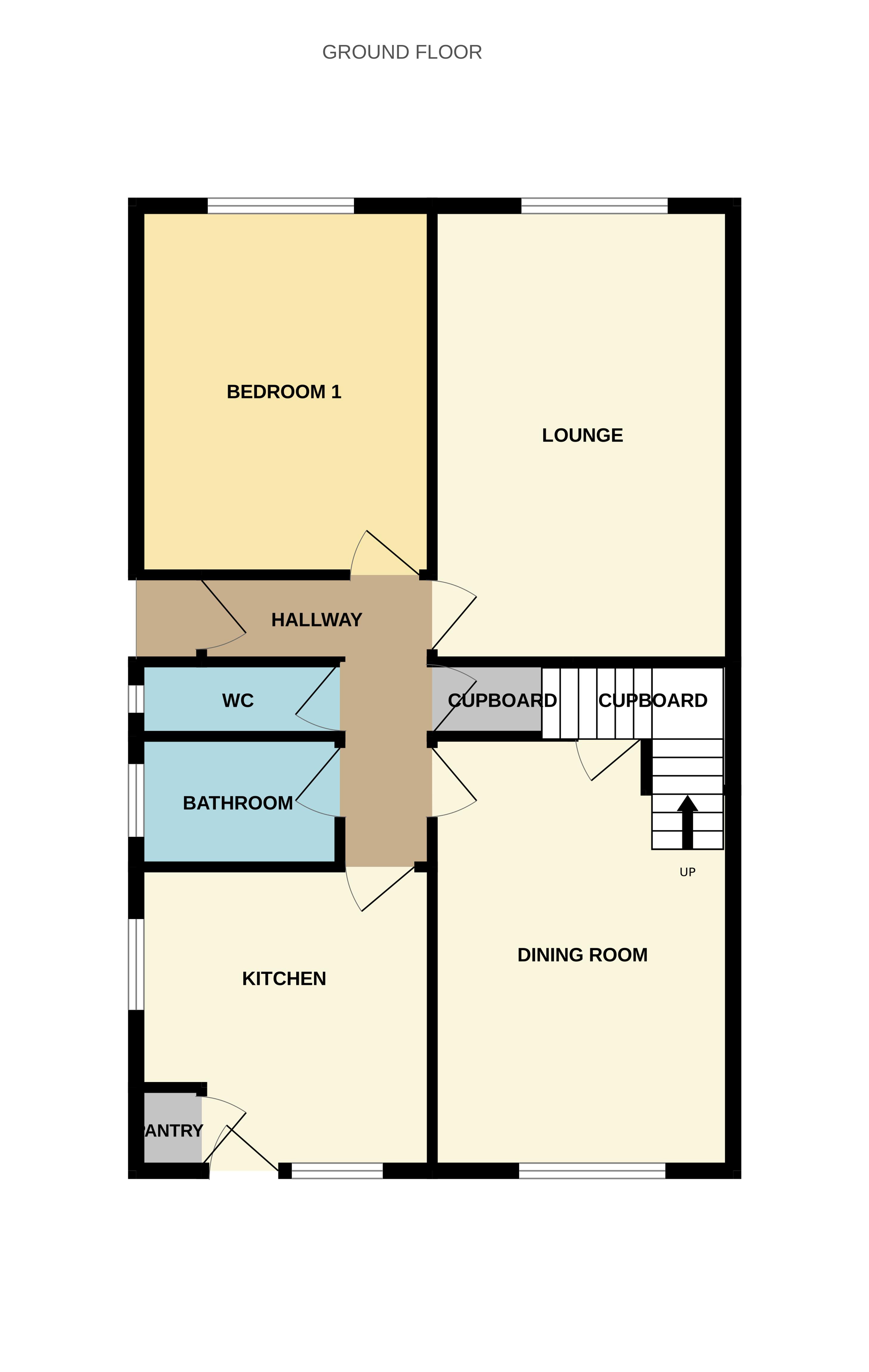 37, Bodnant Road, Colwyn Bay floorplan