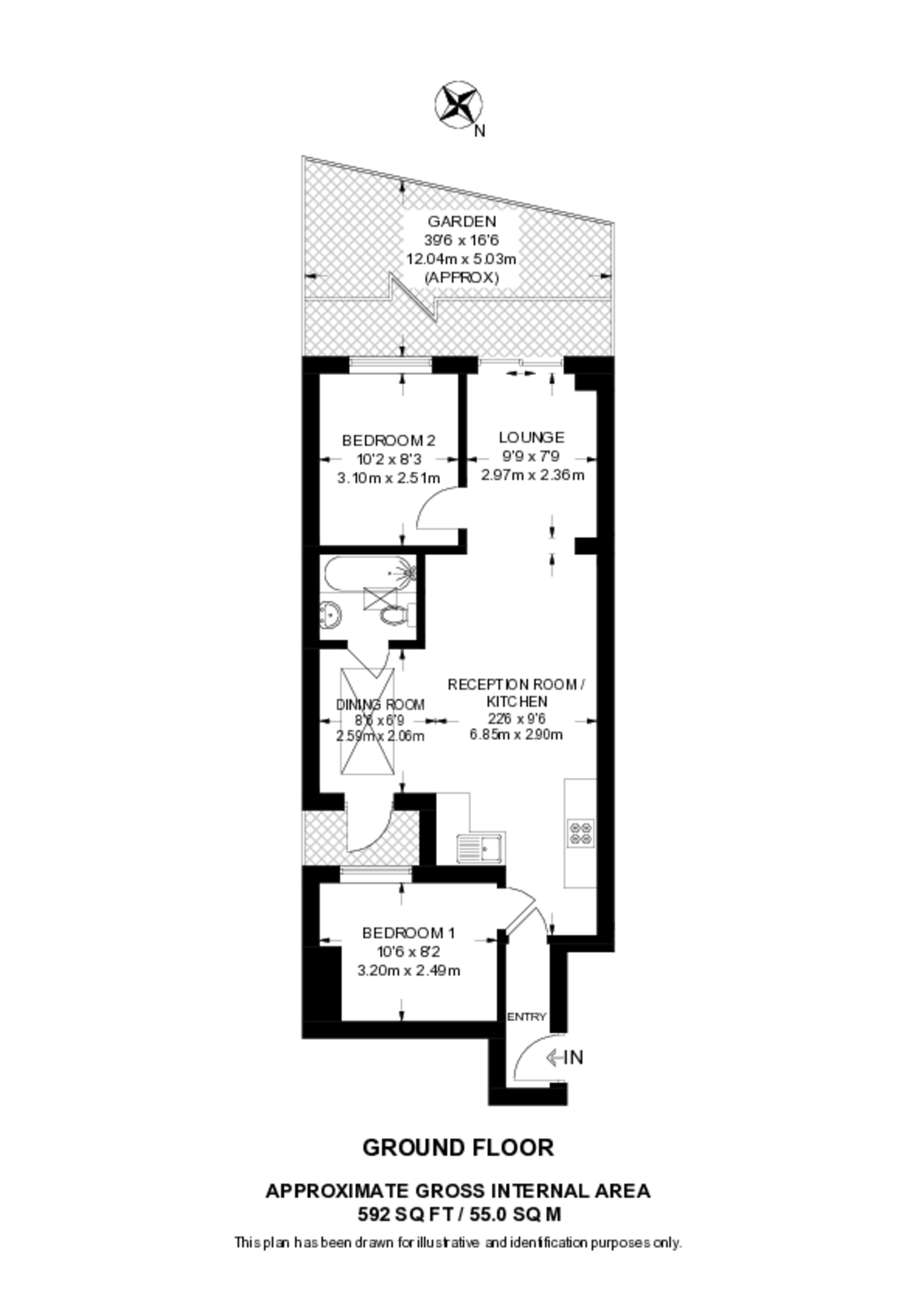 Winchester Street, London, Acton floorplan