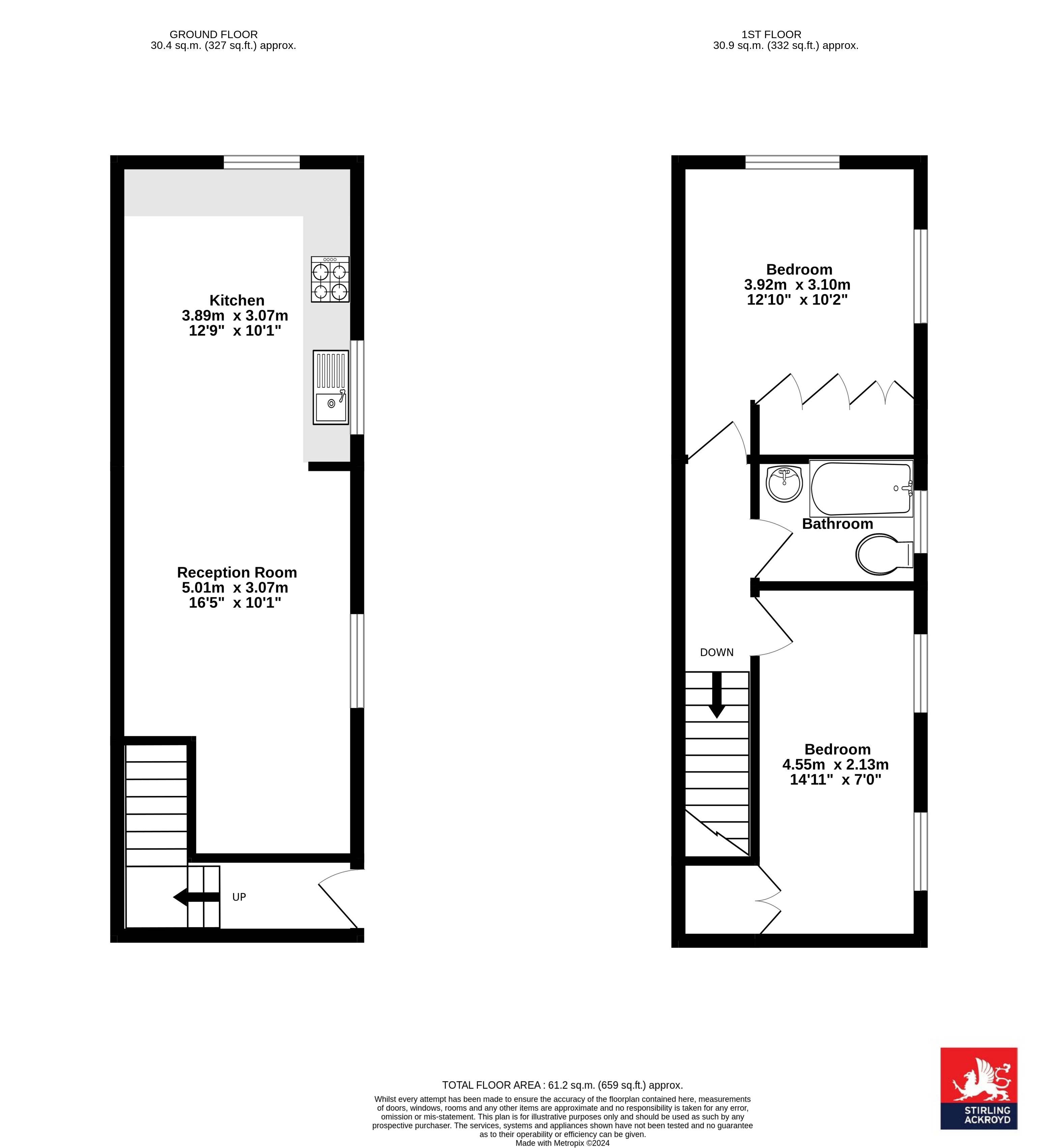 Richmond Crescent, Surrey floorplan