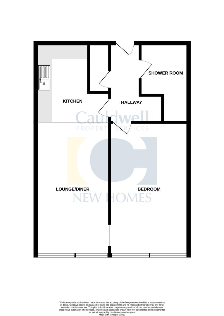 Station House, 204, 500 Elder Gate, Milton Keynes floorplan