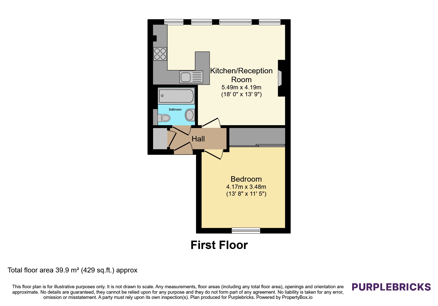 Northwood Road, London floorplan