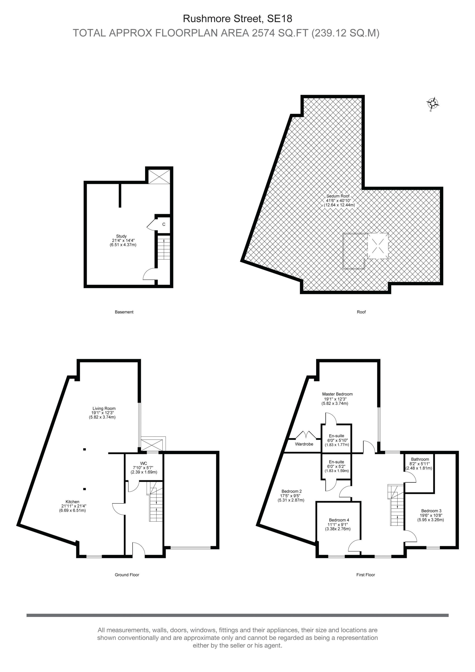 3 Rush Grove Mews,, Rushgrove Street, London floorplan