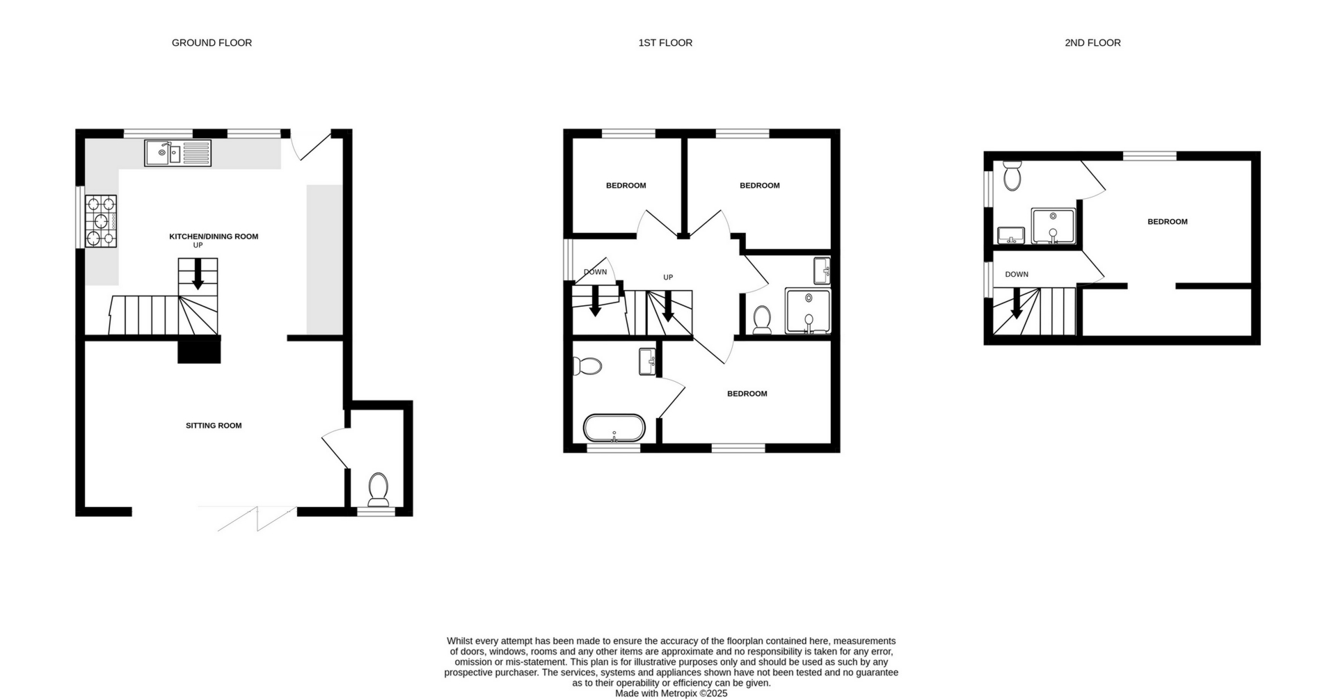 Braunton, Wellington Road, Deal floorplan